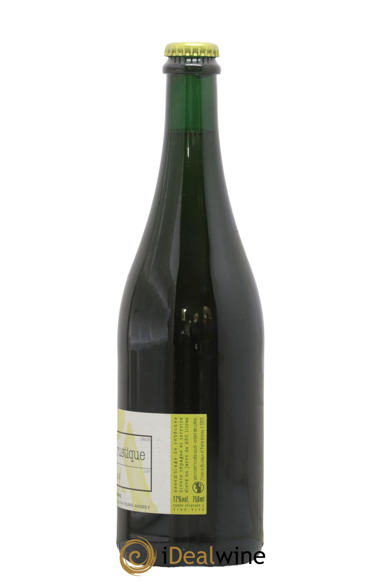 Vin de France Breuvage Rustique Pierre Andrey 2020 - Lot de 1 bouteille - 1