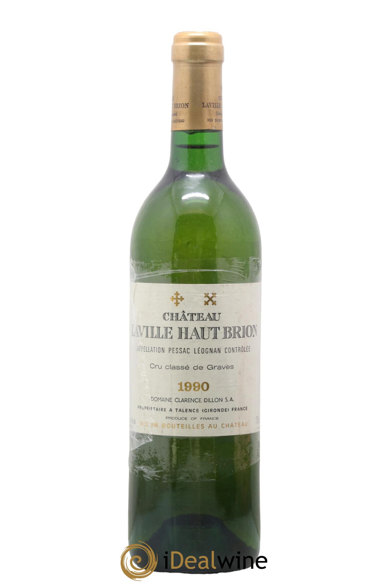 Château Laville Haut-Brion Cru Classé de Graves 1990 - Lot de 1 bouteille - 0