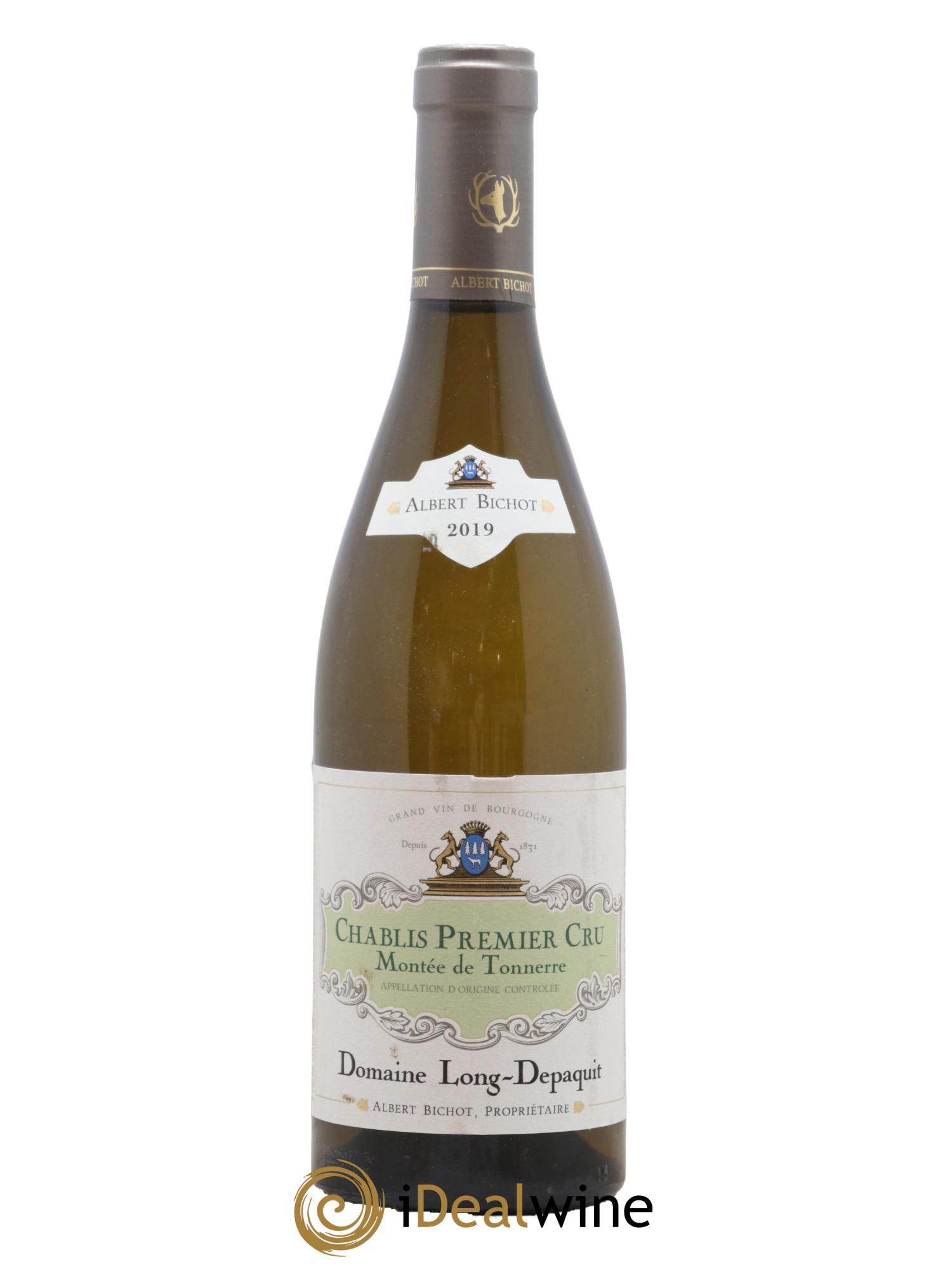 Chablis 1er Cru Montée de Tonnerre Long Depaquit - Albert Bichot (Domaine) 2019 - Lot de 1 bouteille - 0