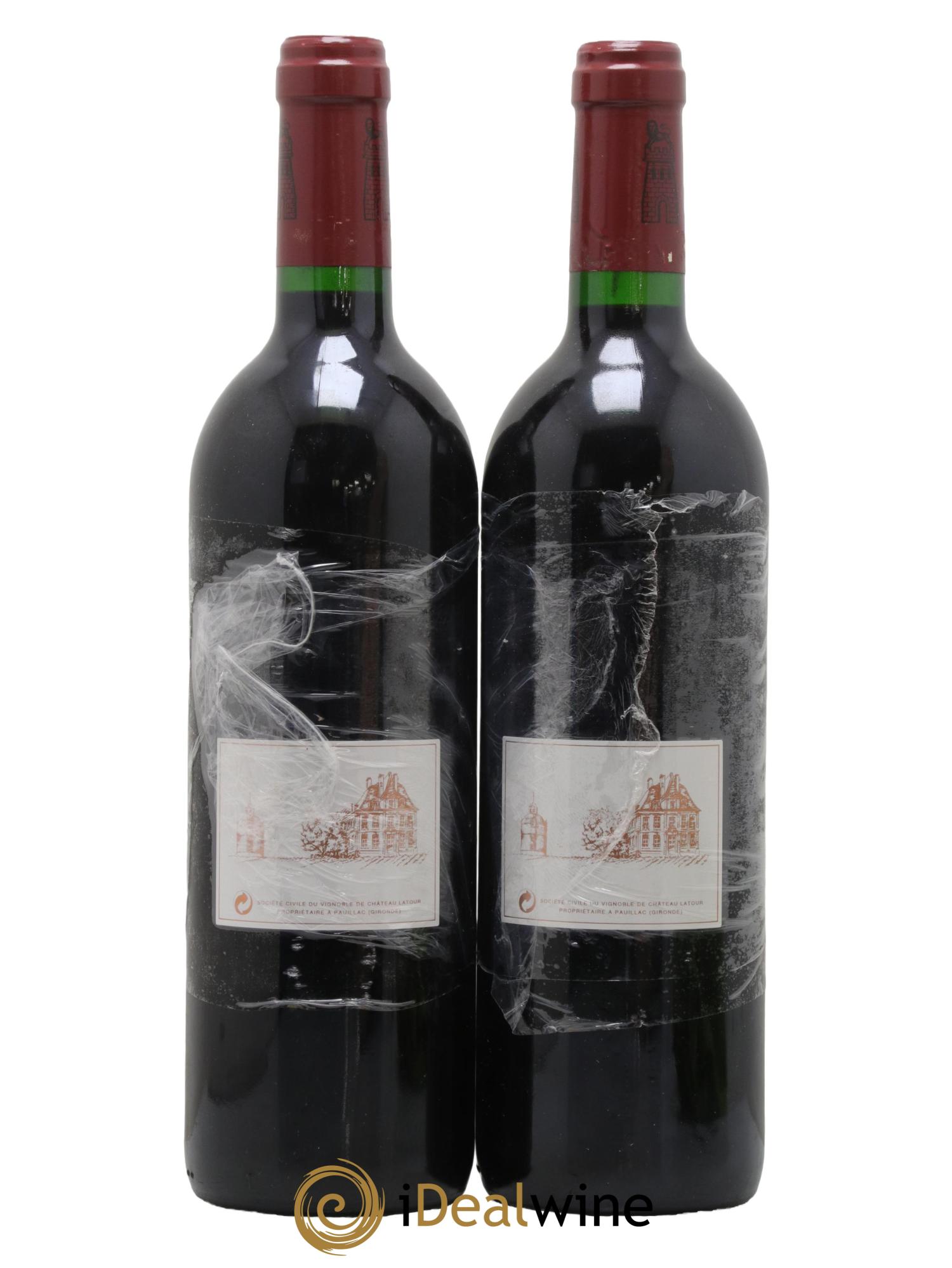 Château Latour 1er Grand Cru Classé 1996 - Lot de 2 bouteilles - 1