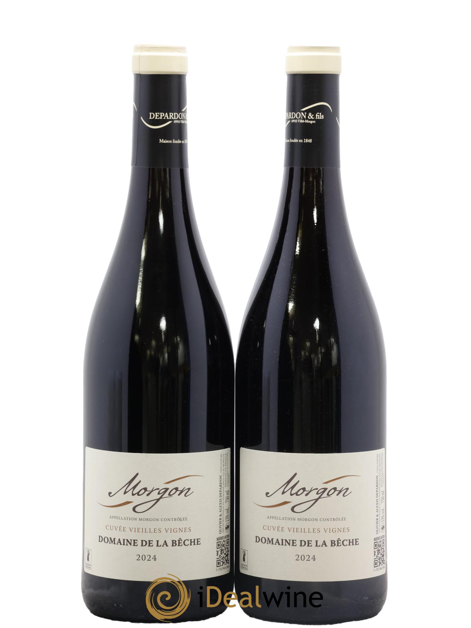 Morgon Vieilles Vignes Domaine De La Bêche 2024 - Lot de 2 bouteilles - 0