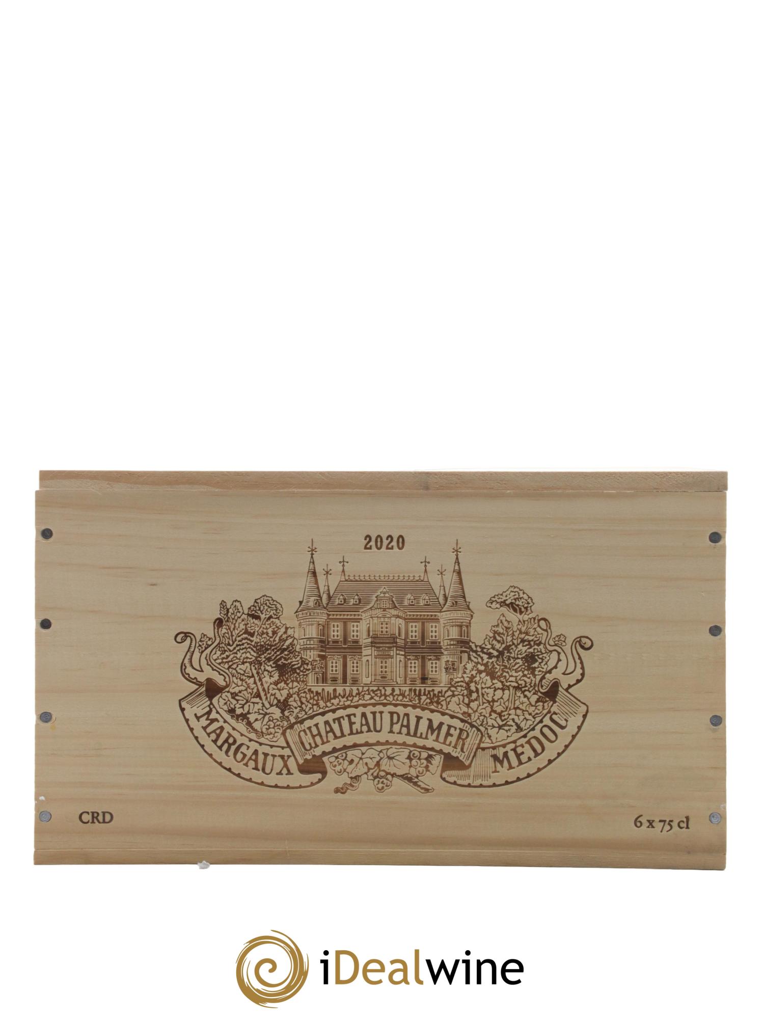 Château Palmer 3ème Grand Cru Classé 2020 - Lot de 6 bouteilles - 5