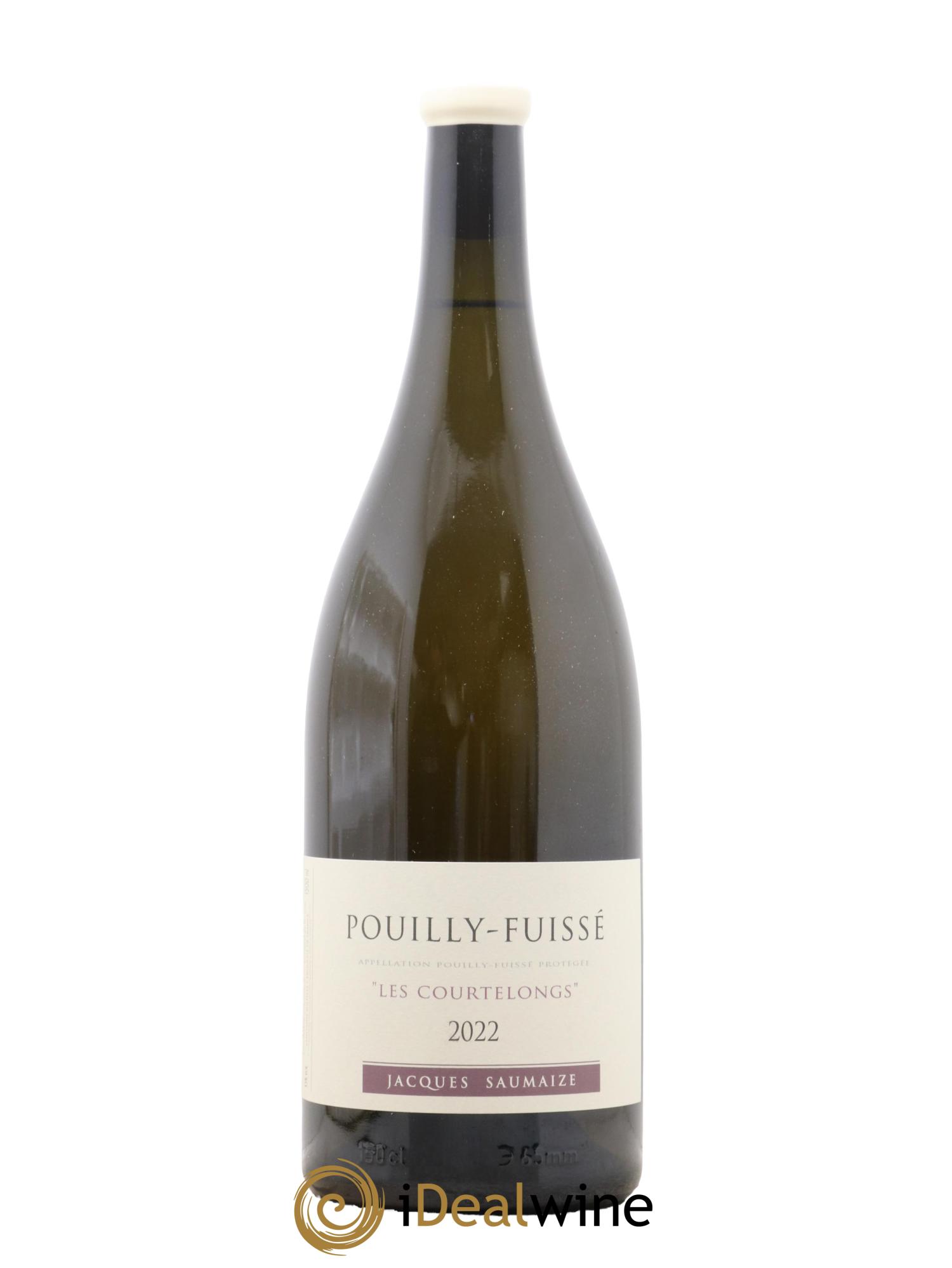 Pouilly-Fuissé Les Courtelongs Jacques et Nathalie Saumaize 2022 - Lot de 1 magnum - 0