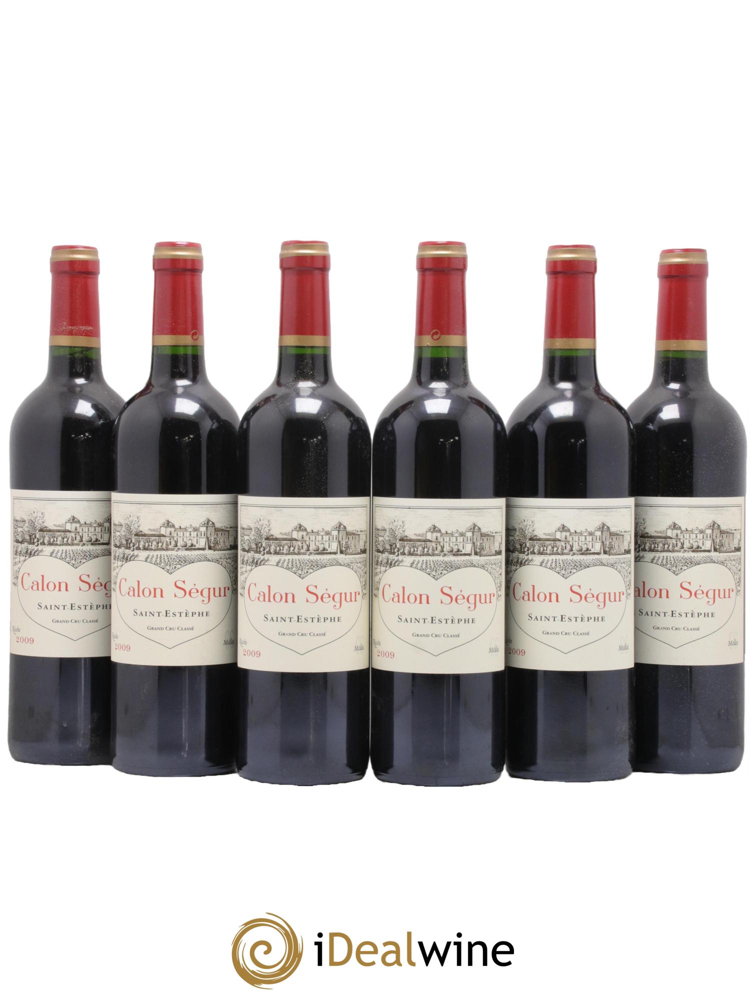 Château Calon Ségur 3ème Grand Cru Classé 2009 - Lot de 6 bouteilles - 0