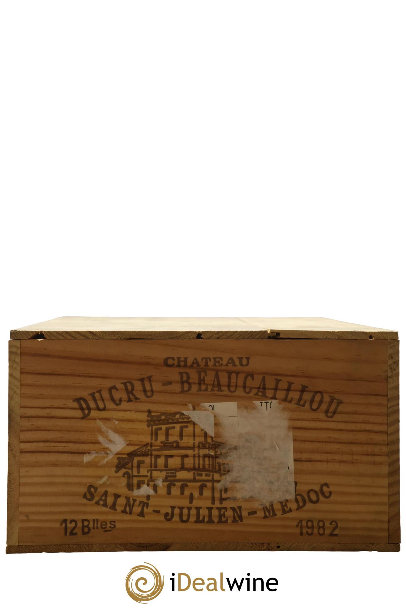 Château Ducru Beaucaillou 2ème Grand Cru Classé 1982 - Lot de 12 bouteilles - 6