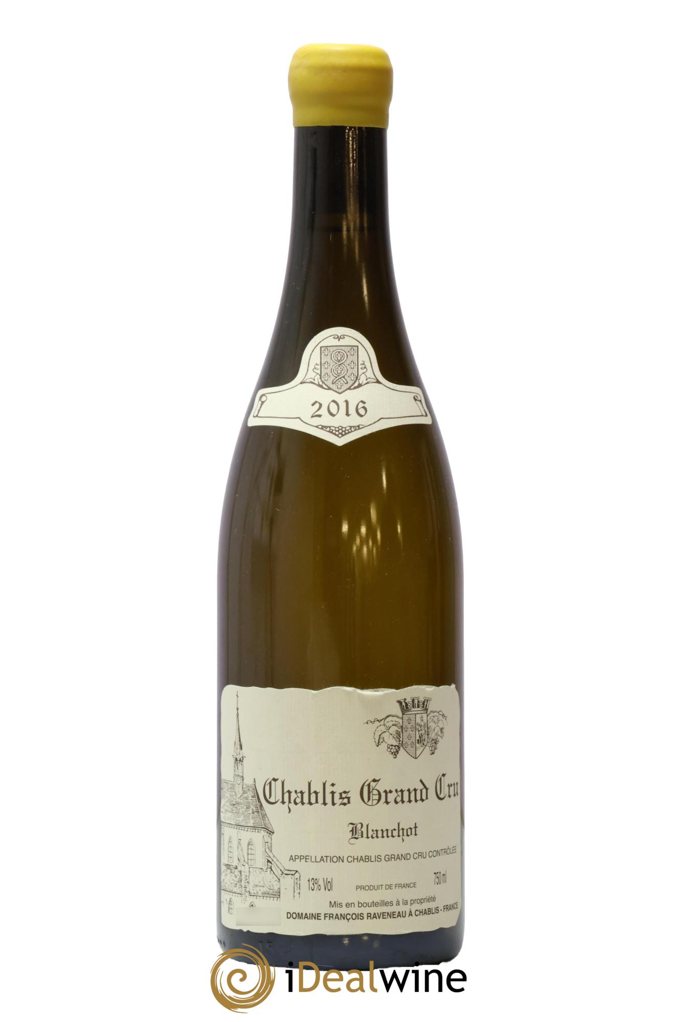 Chablis Grand Cru Blanchot Raveneau (Domaine) 2016 - Lot of 1 bottle - 0