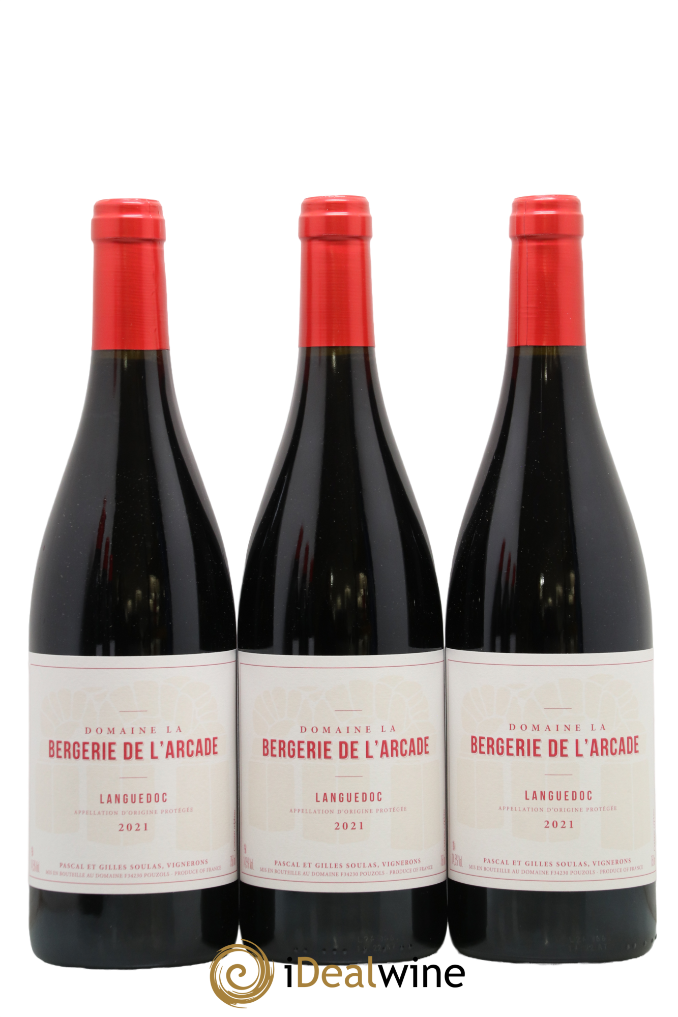 Languedoc La Bergerie de l'Arcade (Domaine) 2021 - Lot of 3 bottles - 0