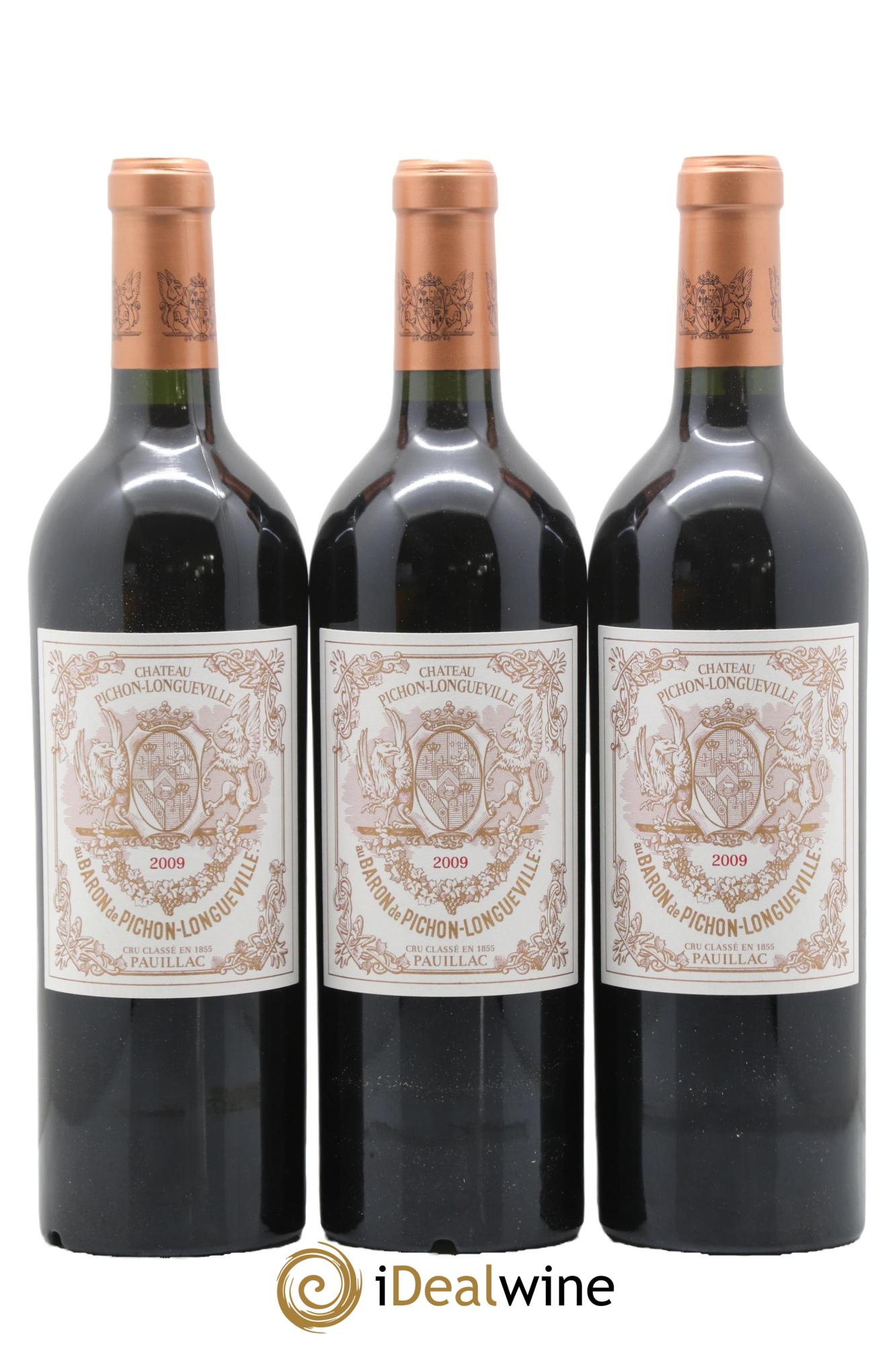 Pichon Longueville Baron 2ème Grand Cru Classé 2009 - Posten von 12 Flaschen - 4