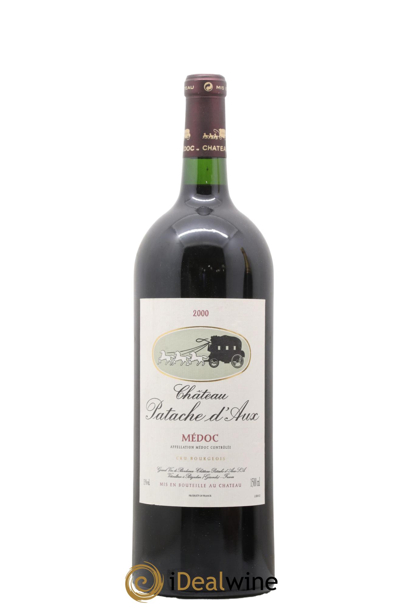 Château Patache d'Aux Cru Bourgeois 2000 - Lotto di 1 magnum - 0