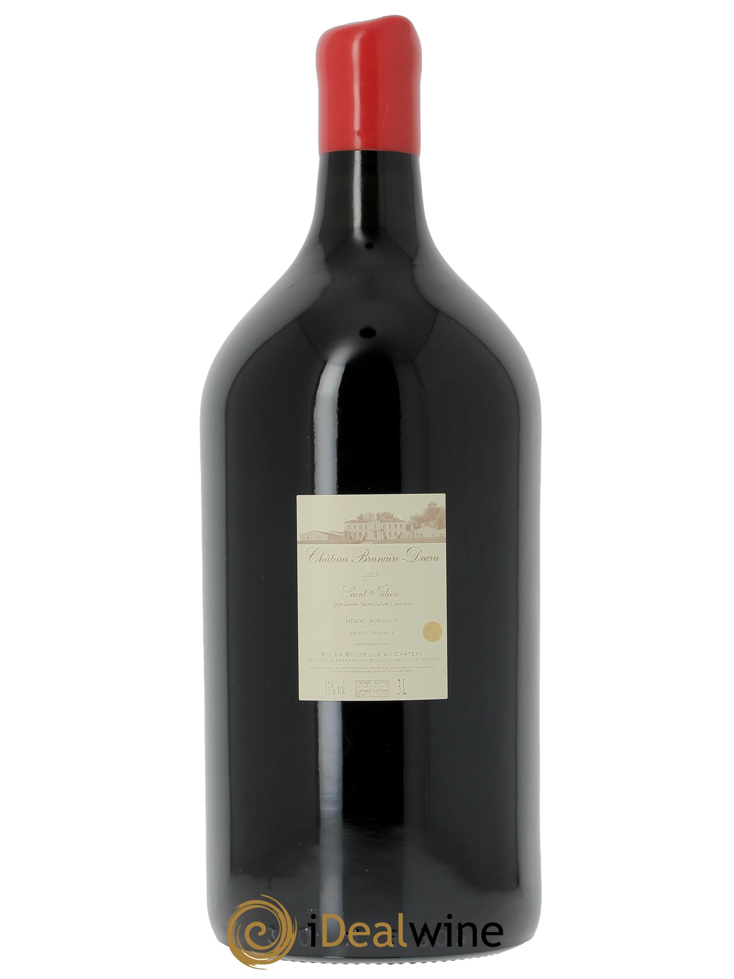 Château Branaire Ducru 4ème Grand Cru Classé  2023 - Lotto di 1 jéroboam - 2
