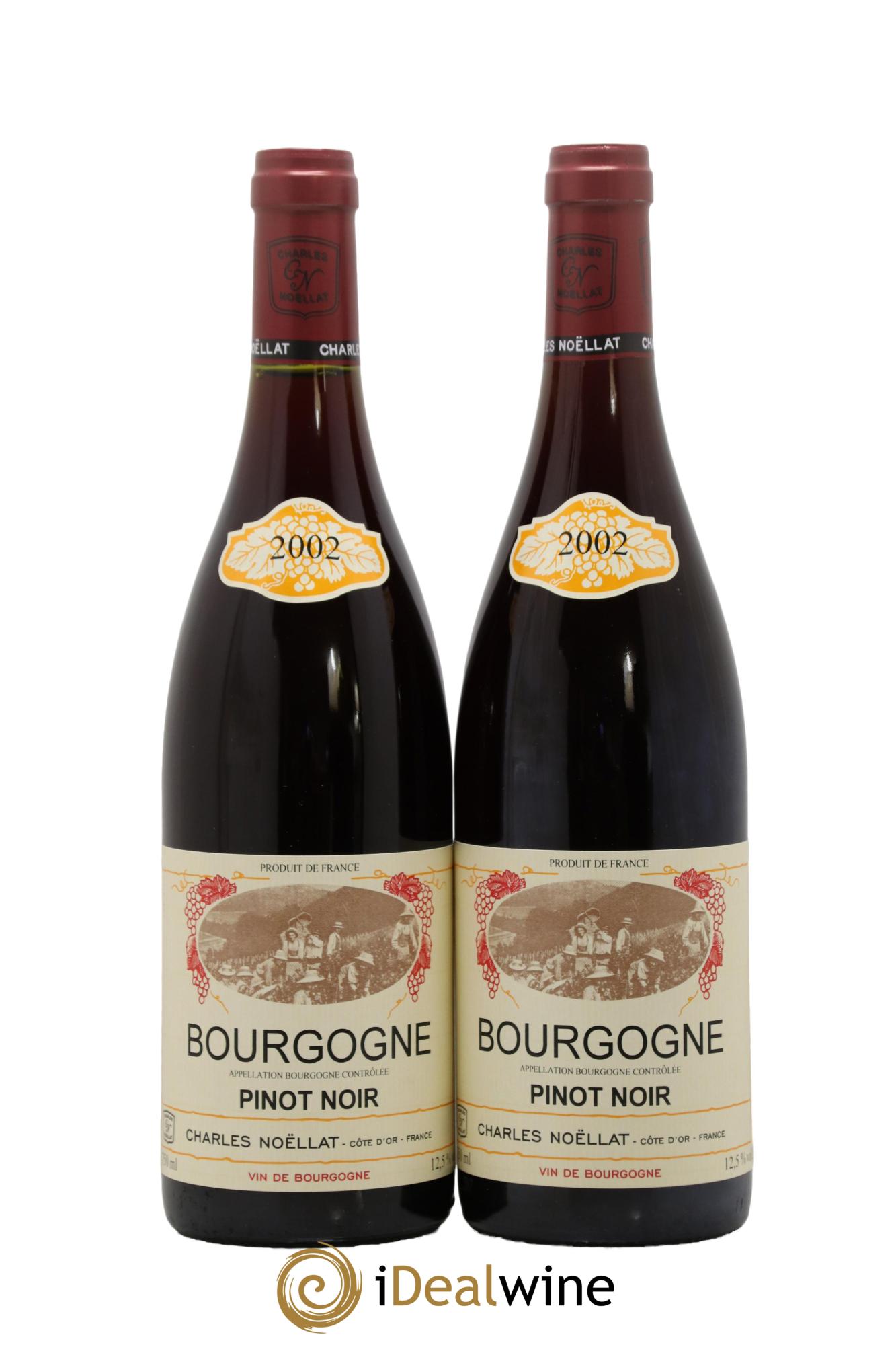 Bourgogne Charles Noellat 2002 - Lotto di 2 bottiglie - 0