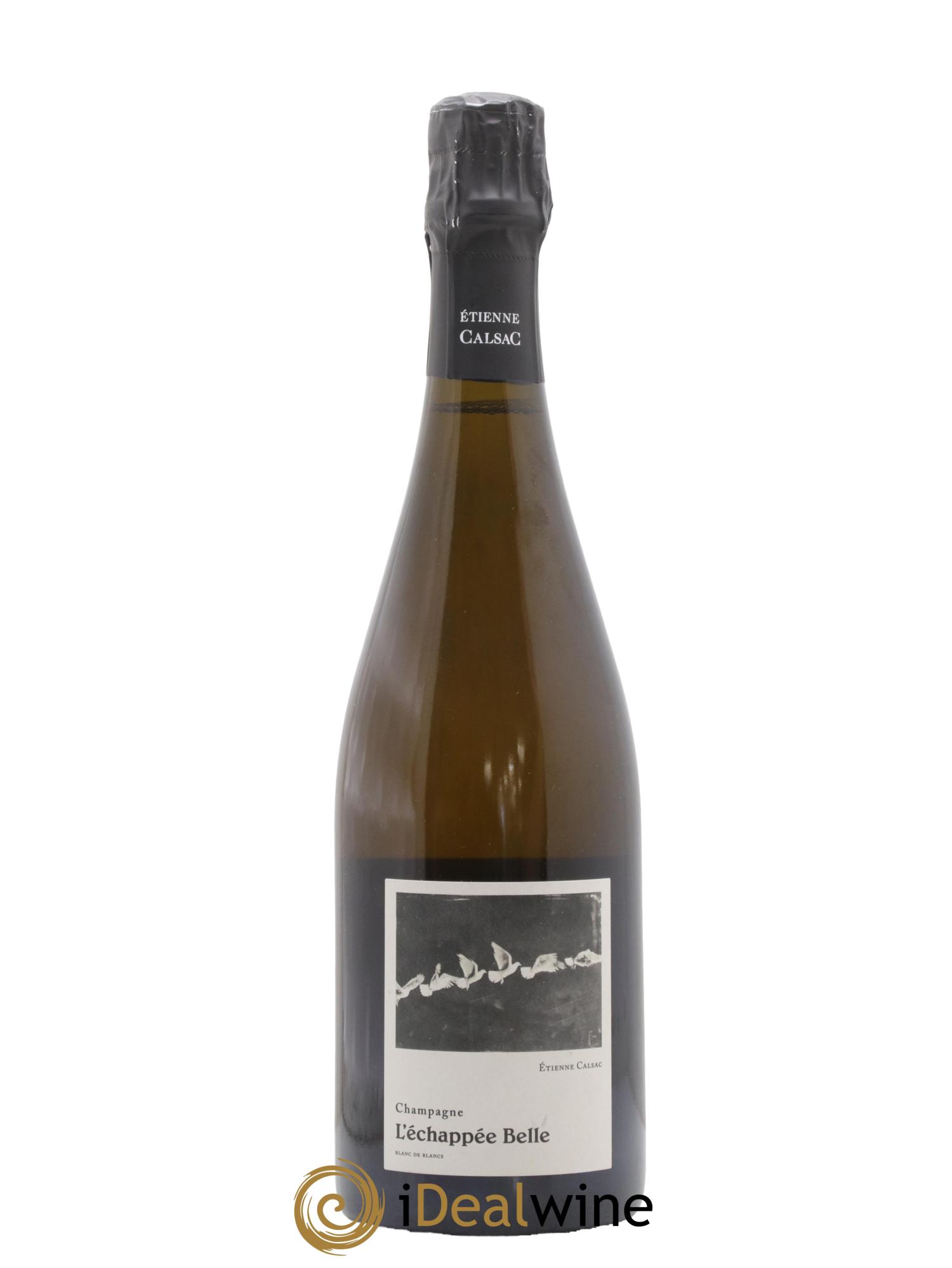 L'Echappée Belle Blanc de Blancs Extra-Brut Etienne Calsac - Lot de 1 bouteille - 0