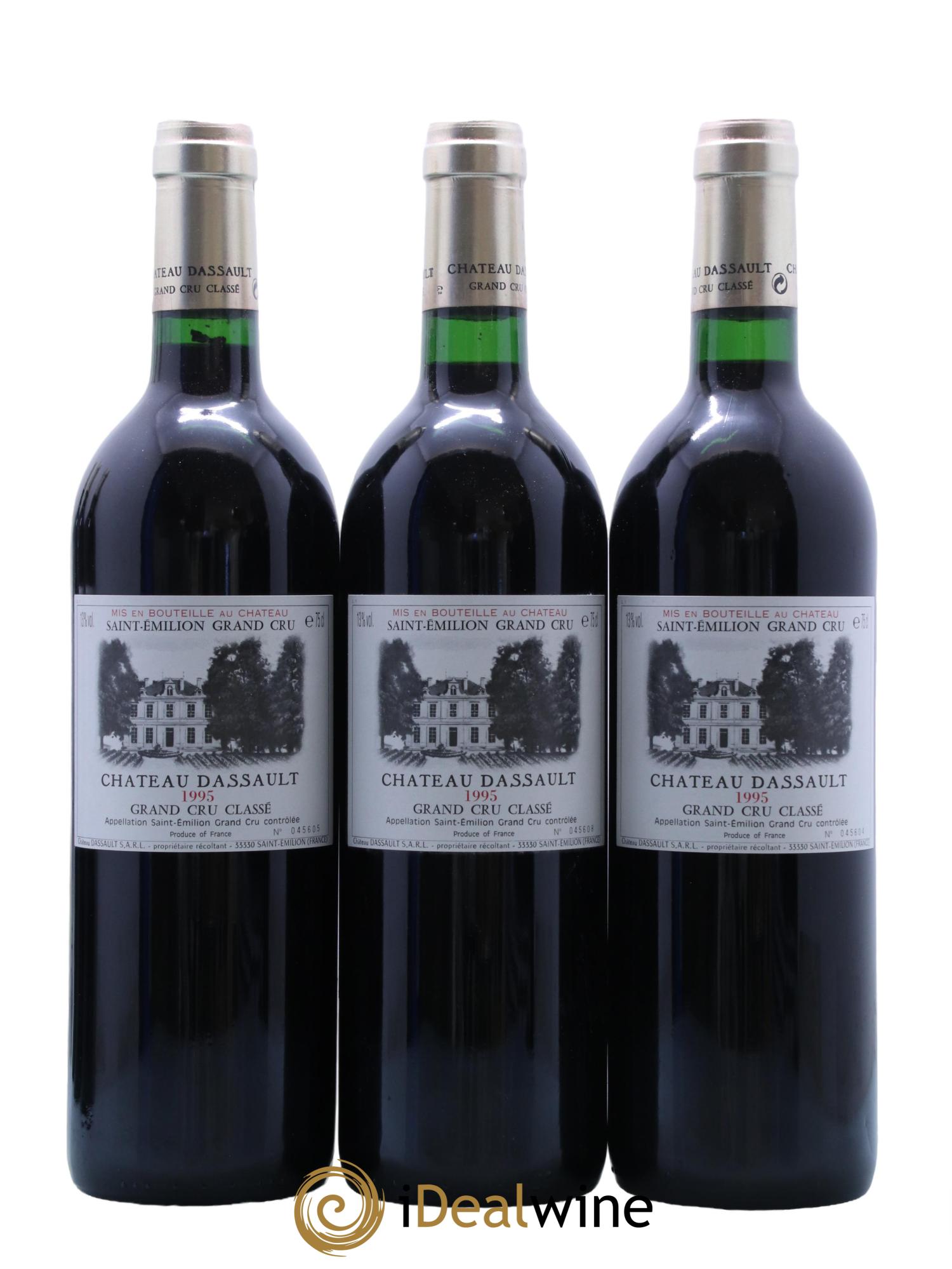 Château Dassault Grand Cru Classé 1995 - Lot de 12 bouteilles - 3