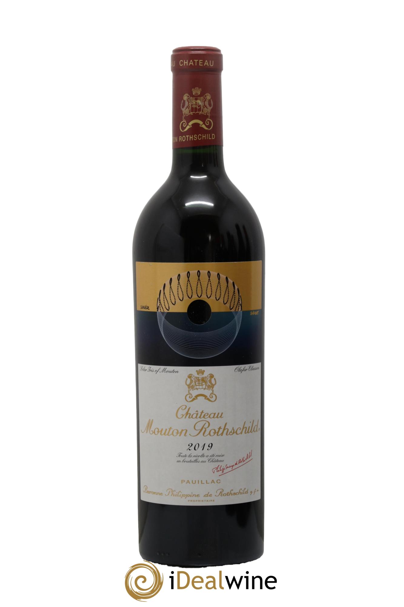 Château Mouton Rothschild 1er Grand Cru Classé 2019 - Lot de 1 bouteille - 0