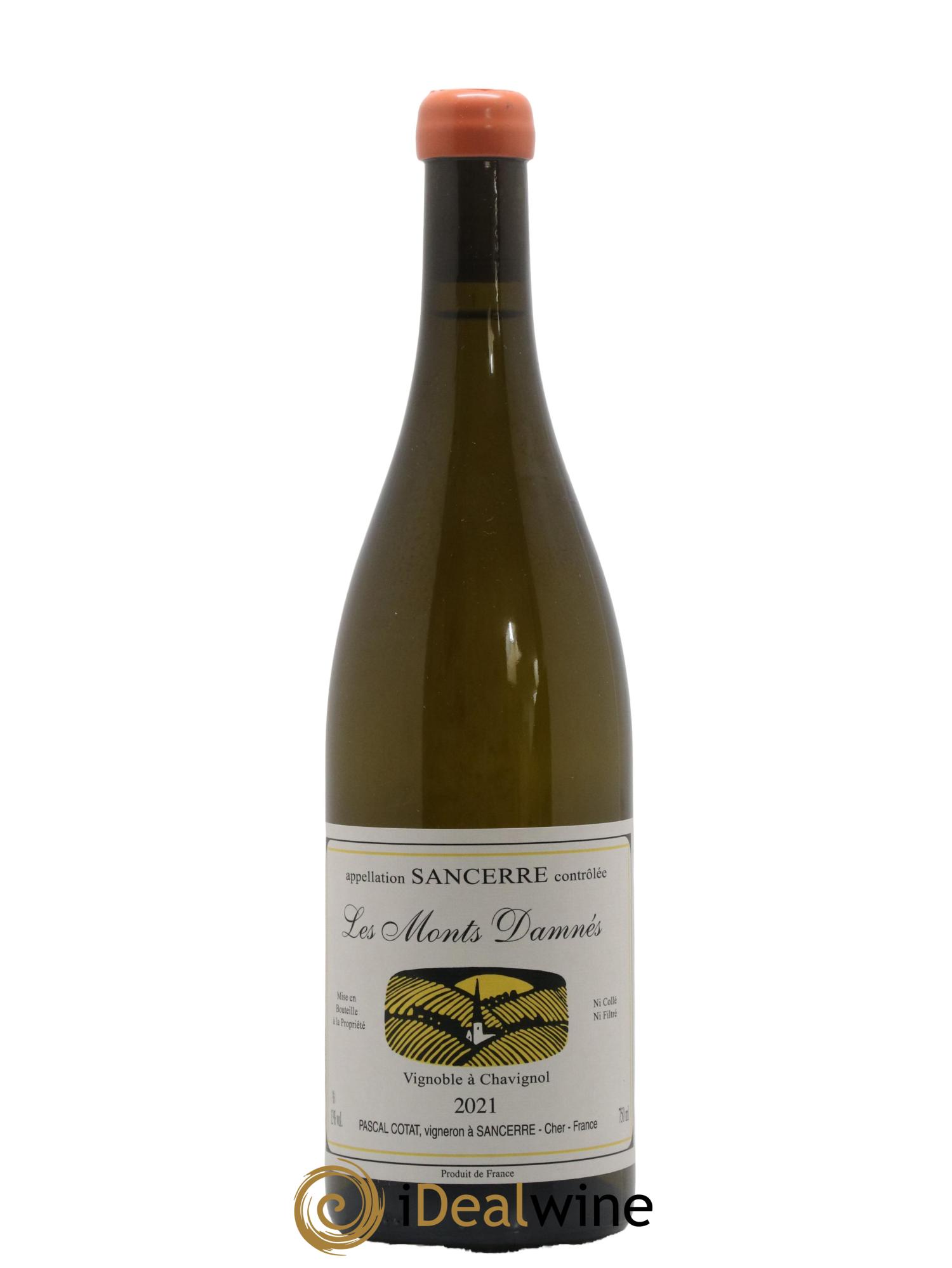 Sancerre Les Monts Damnés Pascal Cotat 2021 - Lot de 1 bouteille - 0