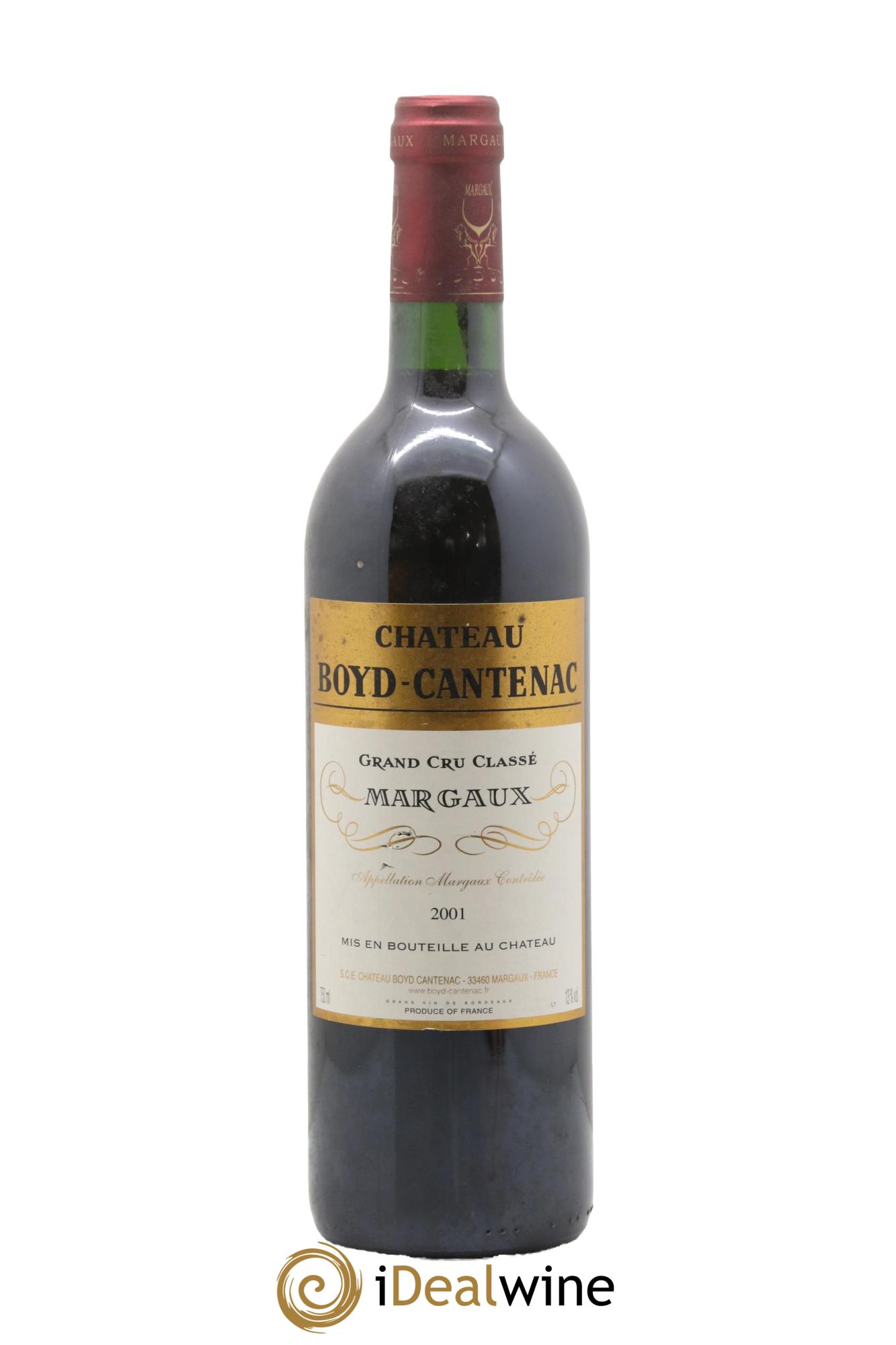 Château Boyd Cantenac 3ème Grand Cru Classé 2001 - Lot of 1 bottle - 0