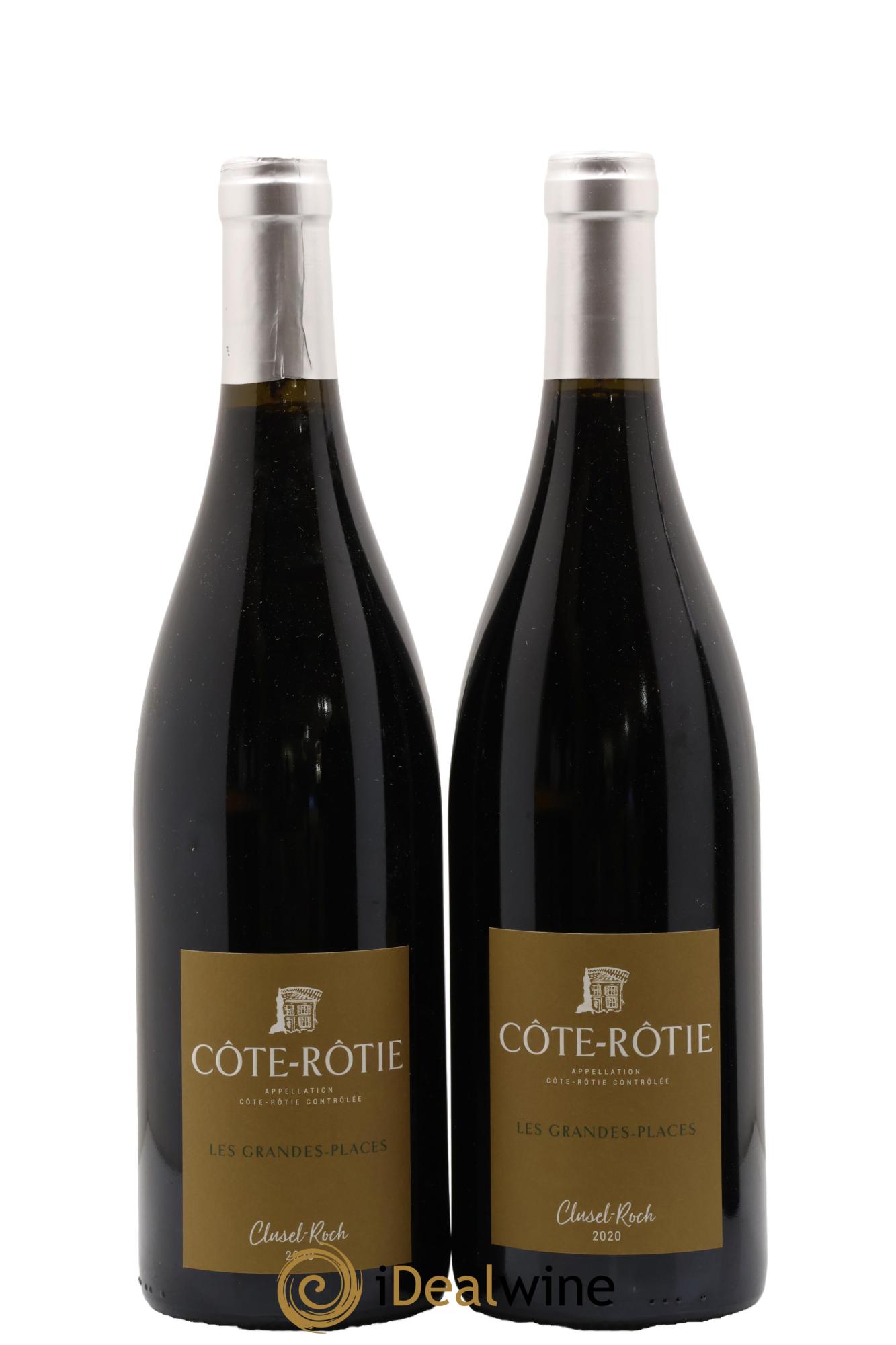 Côte-Rôtie Les Grandes Places Clusel-Roch 2020 - Lot de 2 bouteilles - 0
