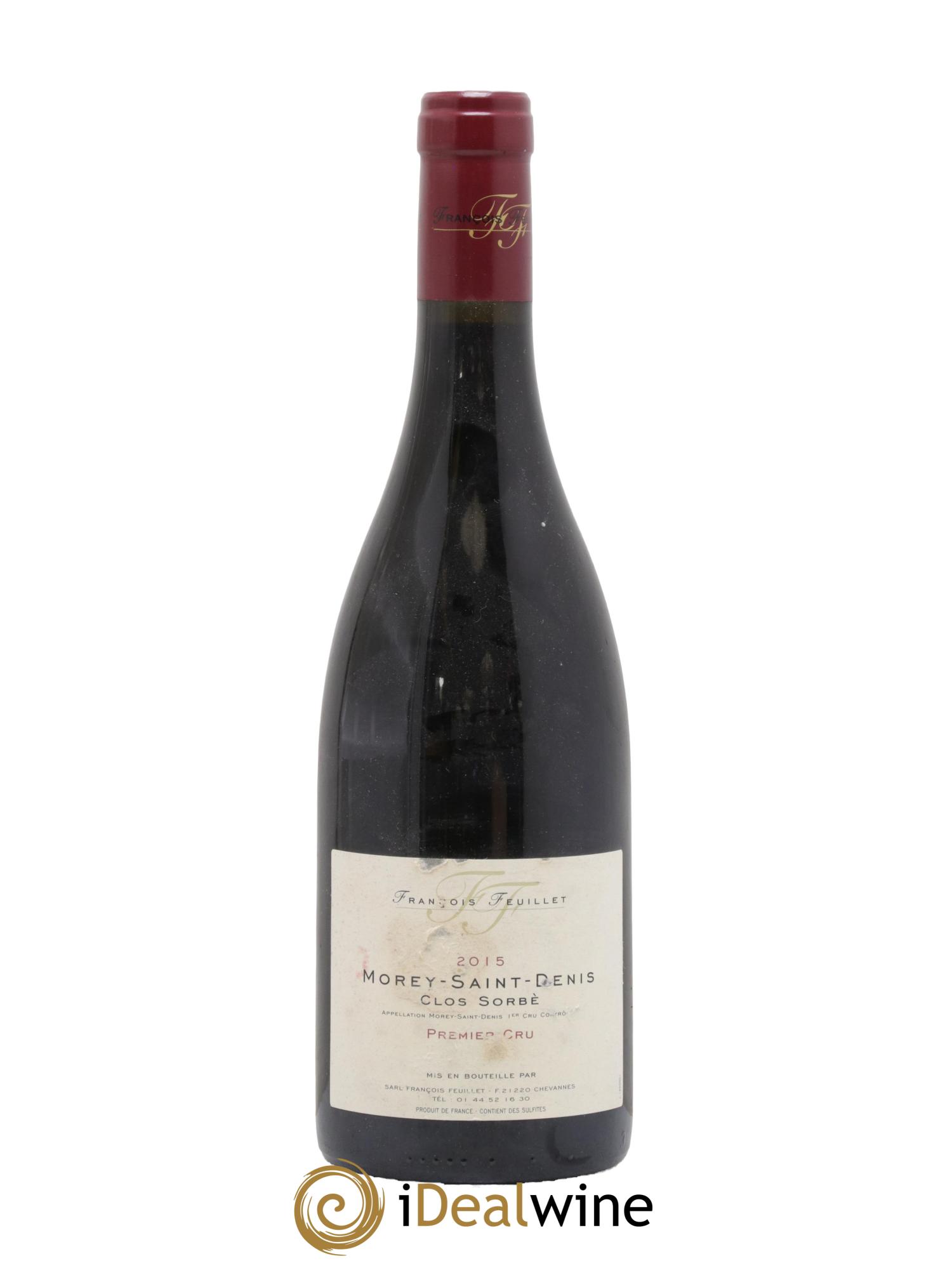 Morey-Saint-Denis 1er Cru Clos Sorbè François Feuillet 2015 - Lot de 1 bouteille - 0