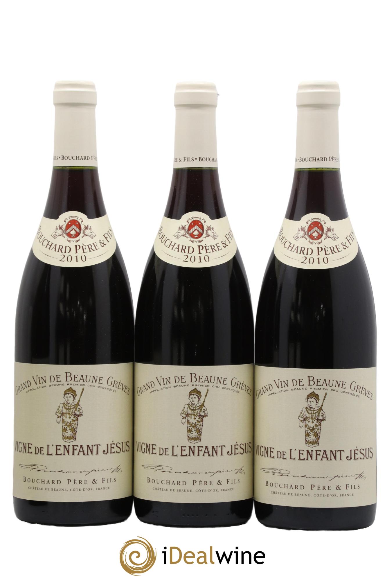 Beaune 1er Cru Grèves - Vigne de l'Enfant Jésus Bouchard Père & Fils 2010 - Lot of 6 bottles - 2
