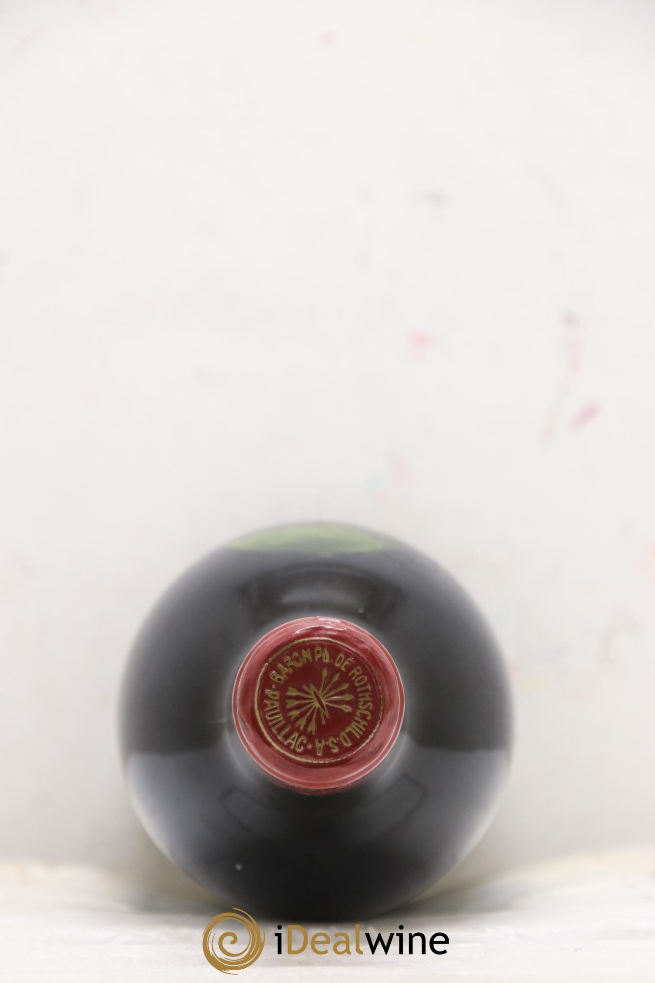 Château Mouton Rothschild 1er Grand Cru Classé 1983 - Lot de 1 bouteille - 1