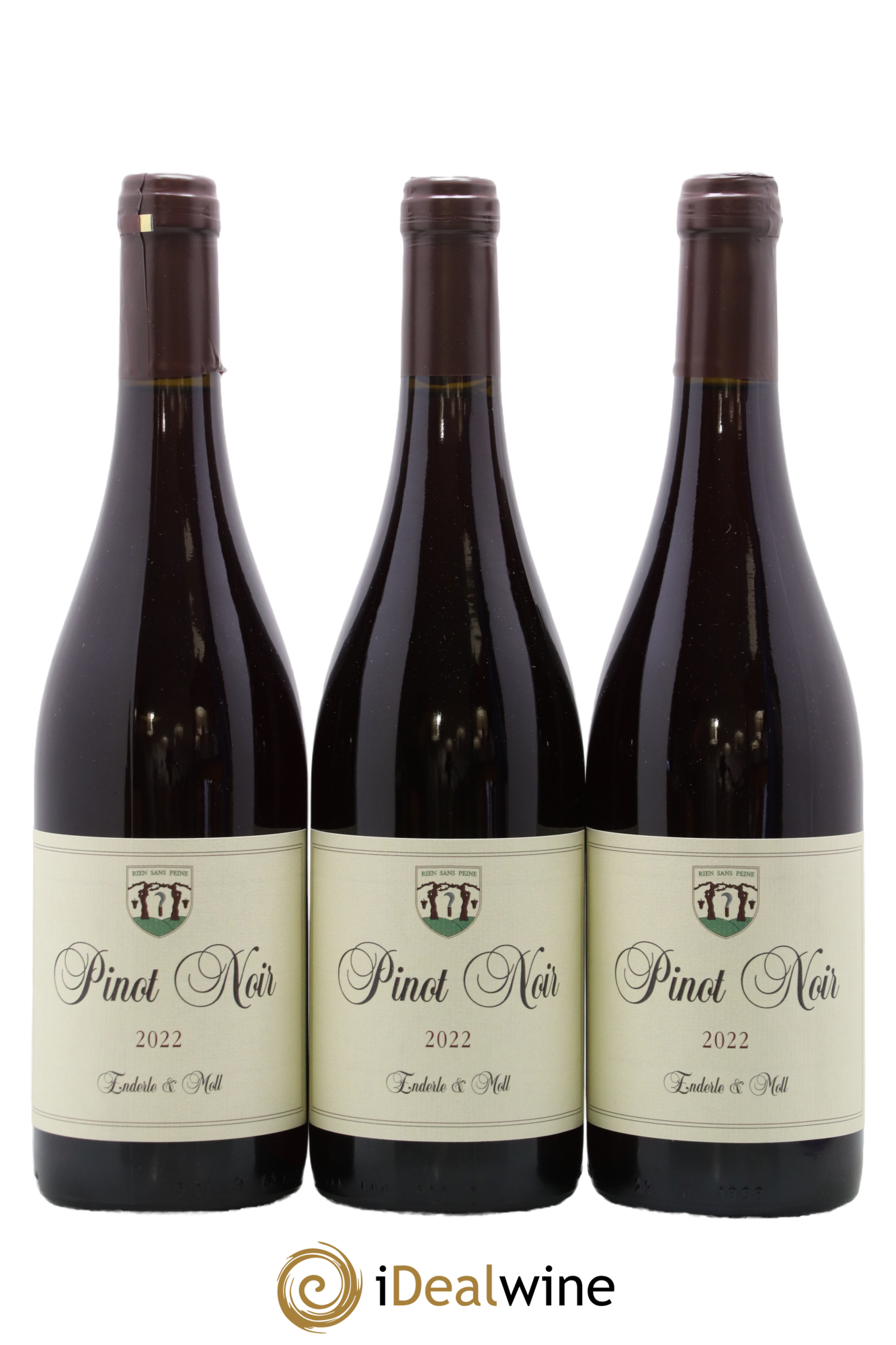Allemagne Landwein Oberrhein pinot noir Enderle Und Moll 2022 - Lot of 3 bottles - 0