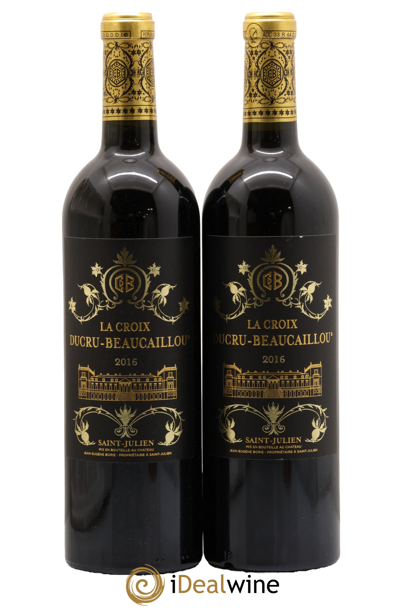 La Croix de Beaucaillou Second Vin 2016 - Lot of 2 bottles - 0
