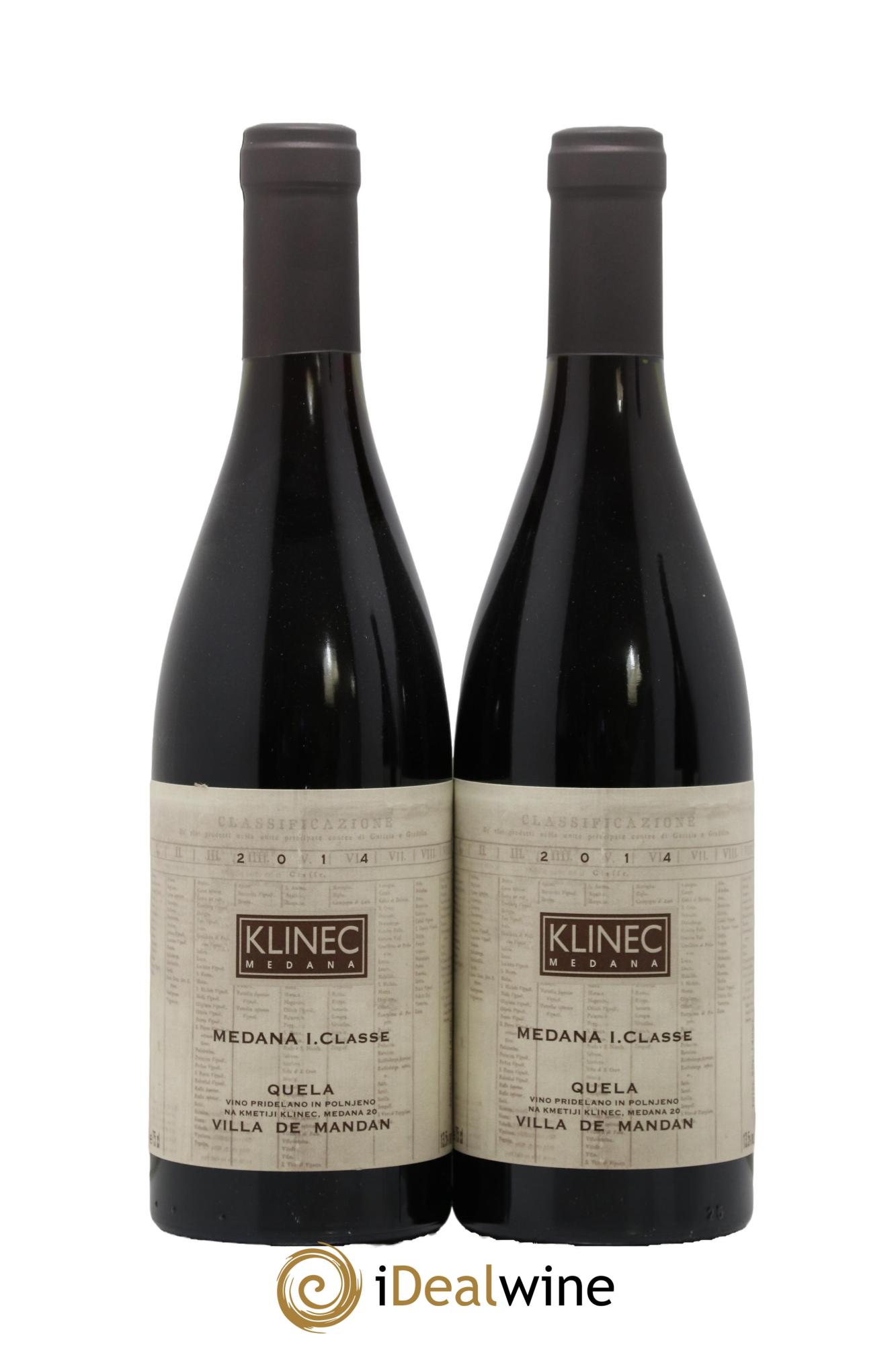 Divers Slovénie Klinec Quela Villa de Mandan 2014 - Lotto di 2 bottiglie - 0