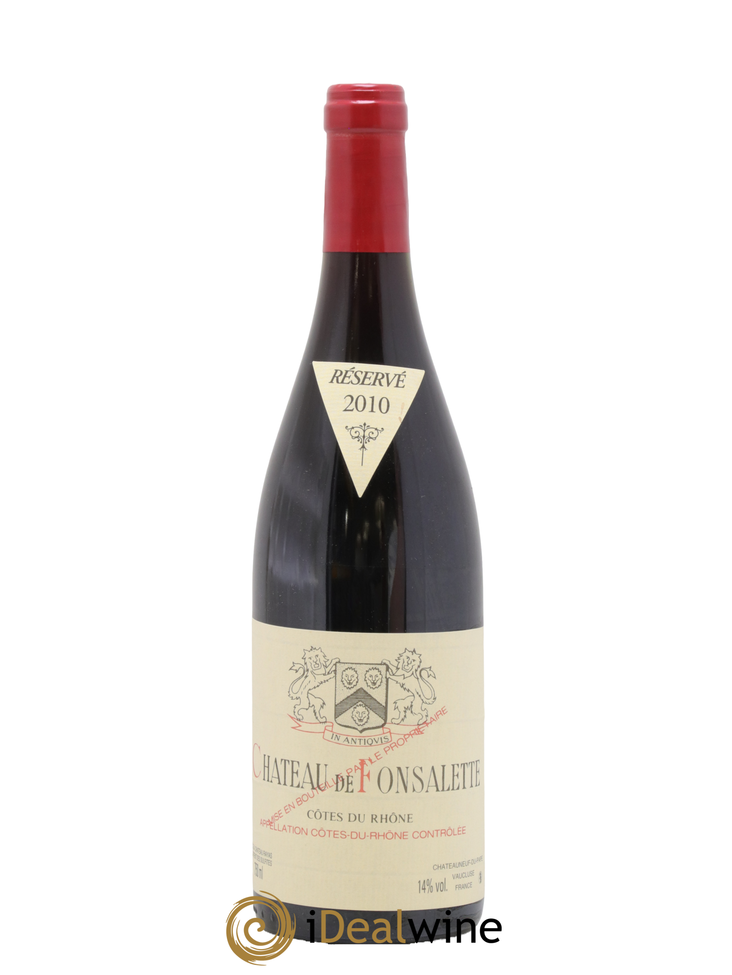 Côtes-du-Rhône Château de Fonsalette Emmanuel Reynaud 2010 - Posten von 1 Flasche - 0