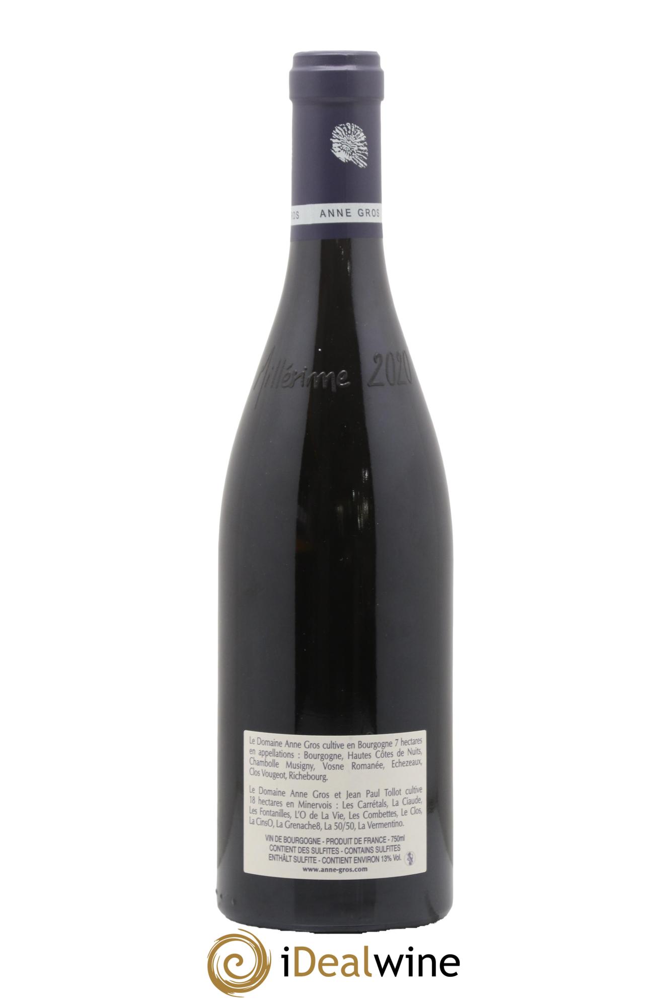 Echezeaux Grand Cru Les Loachausses Anne Gros 2020 - Lot de 1 bouteille - 1