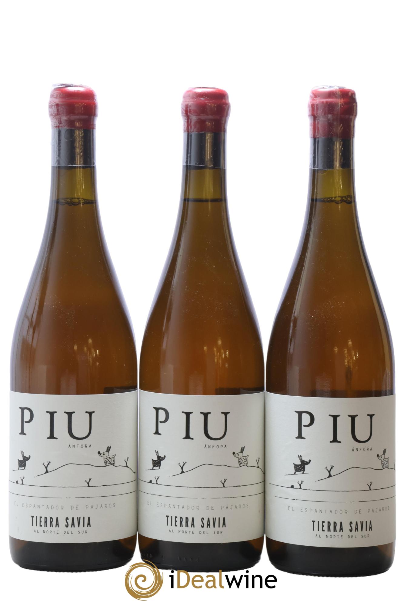 Espagne Piu Anfora Tierra Savia 2022 - Lot de 3 bouteilles - 0