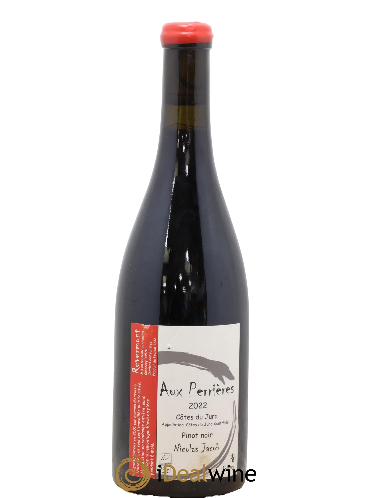 Côtes du Jura Aux Perrières Nicolas Jacob 2022 - Lot de 1 bouteille - 0