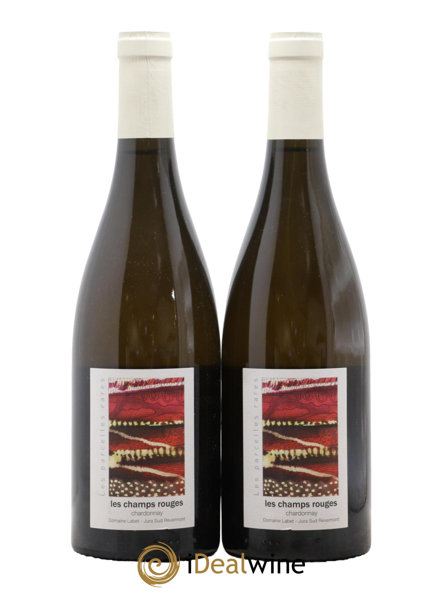 Côtes du Jura Chardonnay Les Champs Rouges Romain - Julien - Charline Labet 2018 - Lot de 2 bouteilles - 0