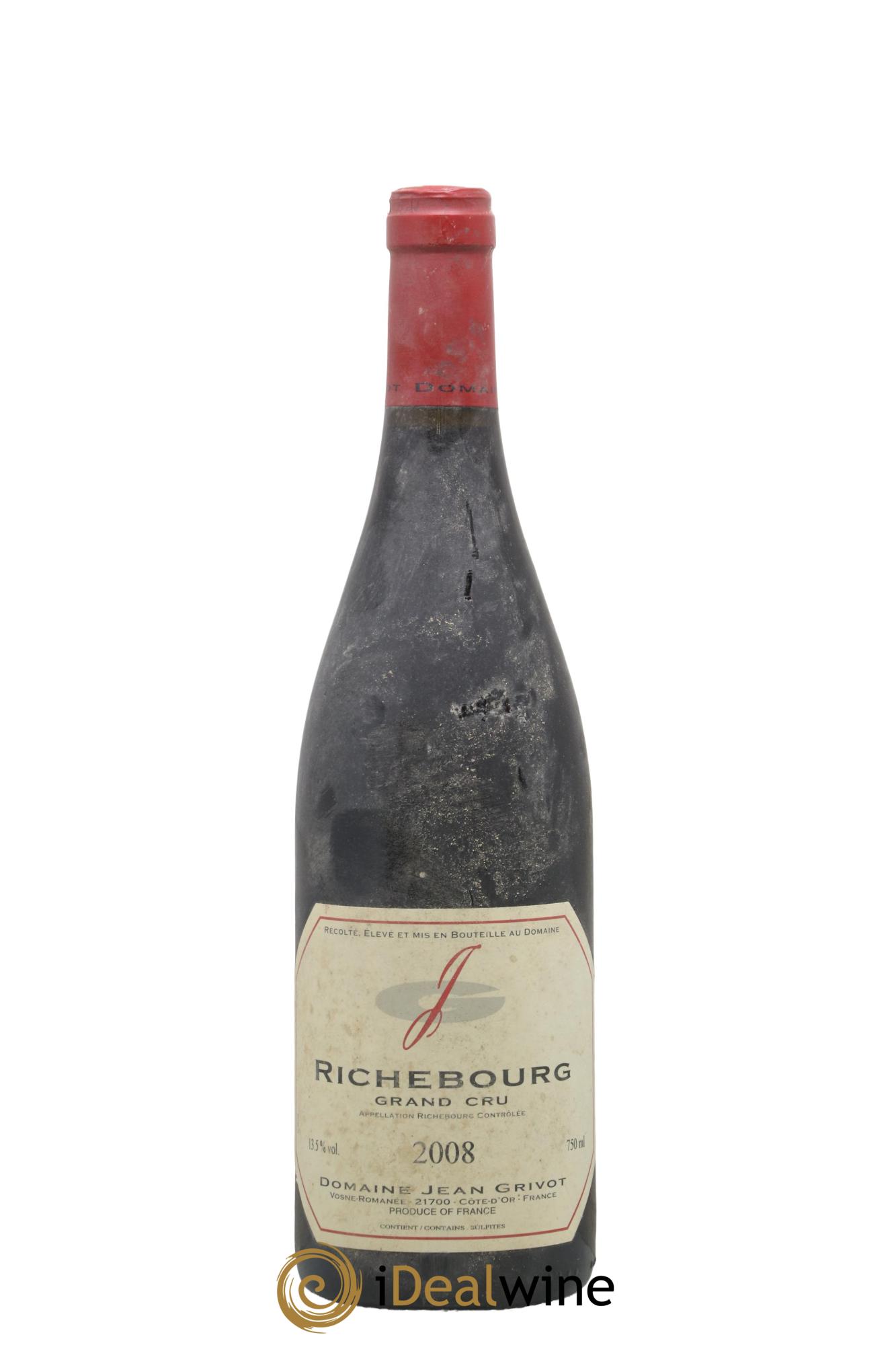 Richebourg Grand Cru Jean Grivot 2008 - Lot of 1 bottle - 0
