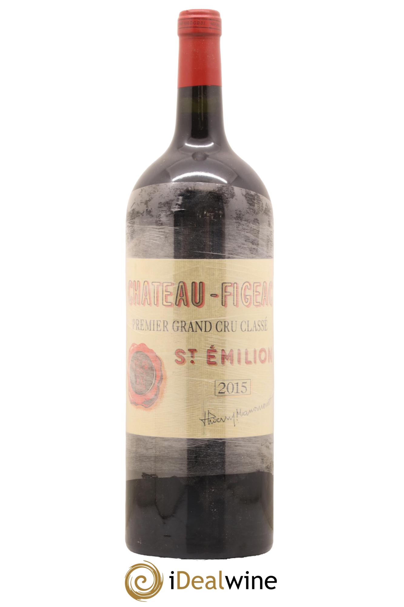 Château Figeac 1er Grand Cru Classé A 2015 - Lot de 1 magnum - 0
