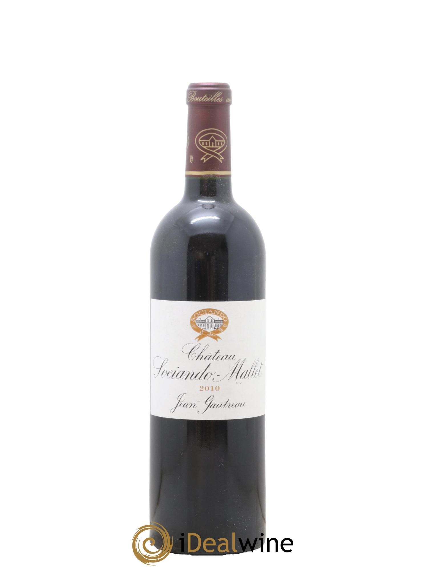 Château Sociando Mallet 2010 - Posten von 1 Flasche - 0
