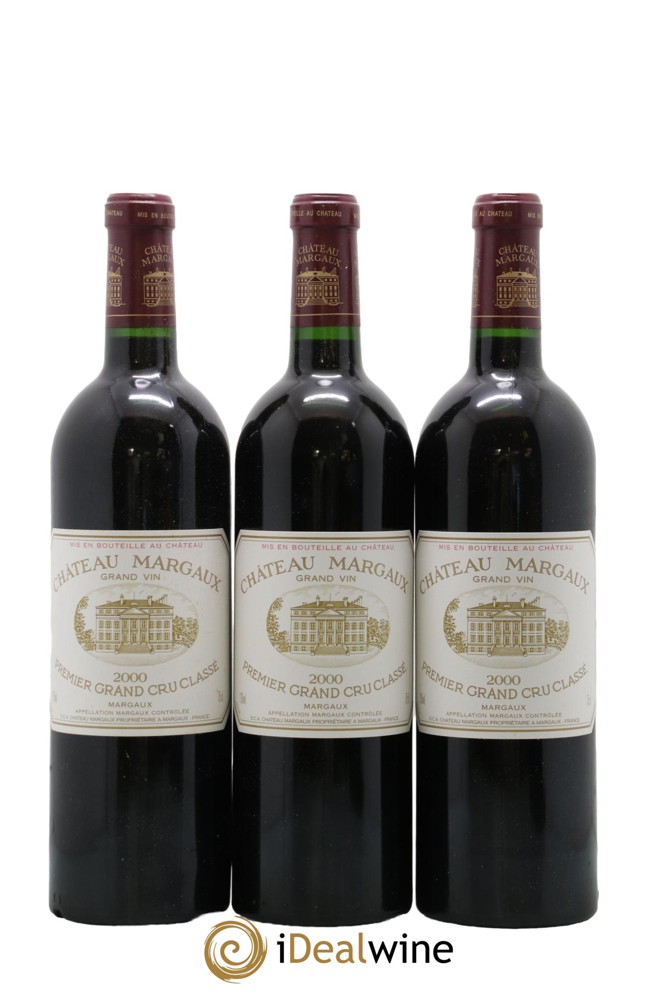 Château Margaux 1er Grand Cru Classé 2000 - Lot de 6 bouteilles - 2