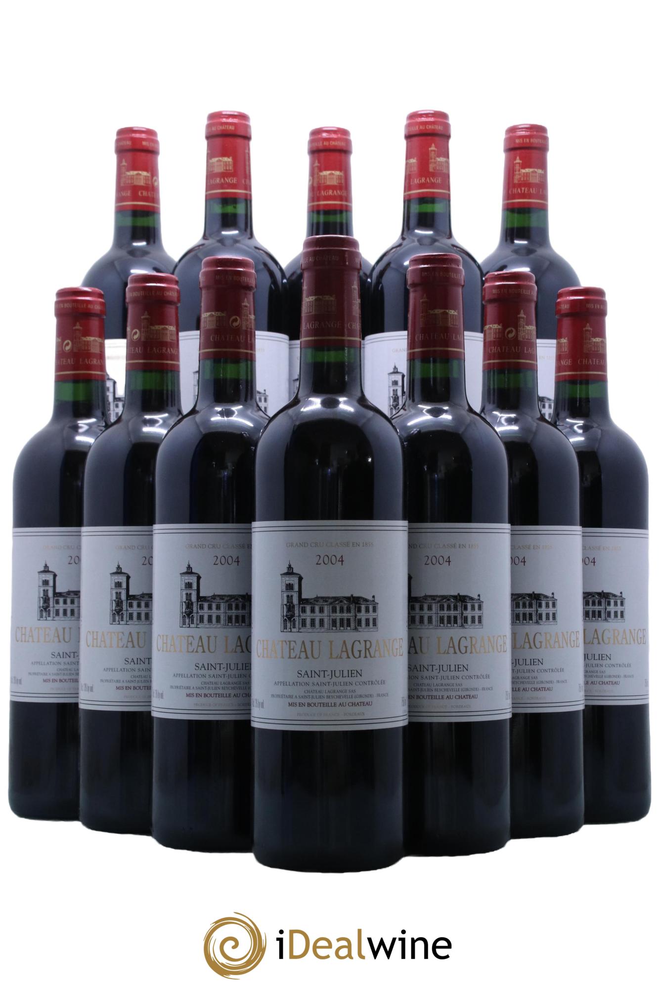 Château Lagrange 3ème Grand Cru Classé 2004 - Posten von 12 Flaschen - 0