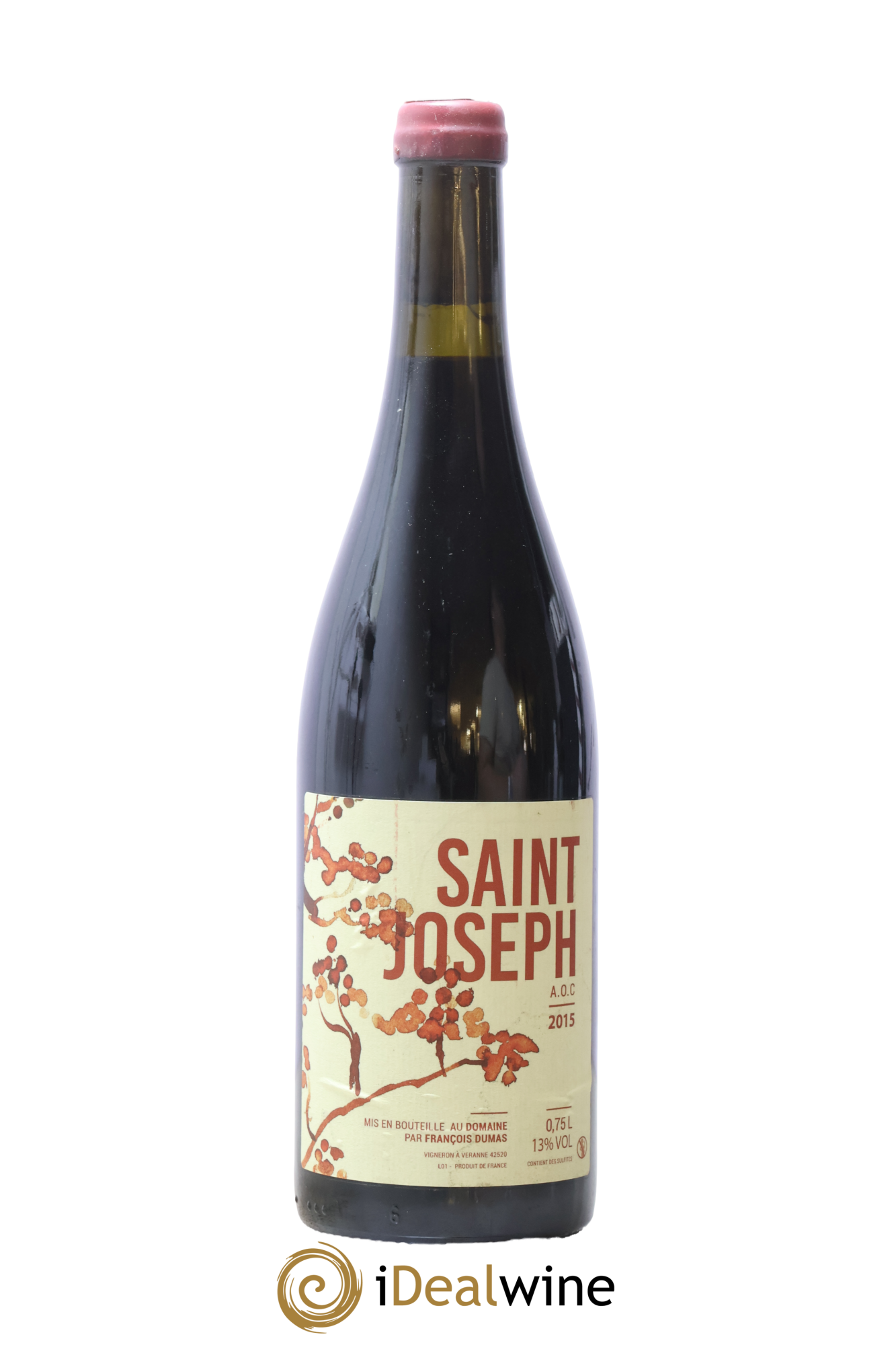 Saint-Joseph François Dumas 2015 - Lot de 1 bouteille - 0