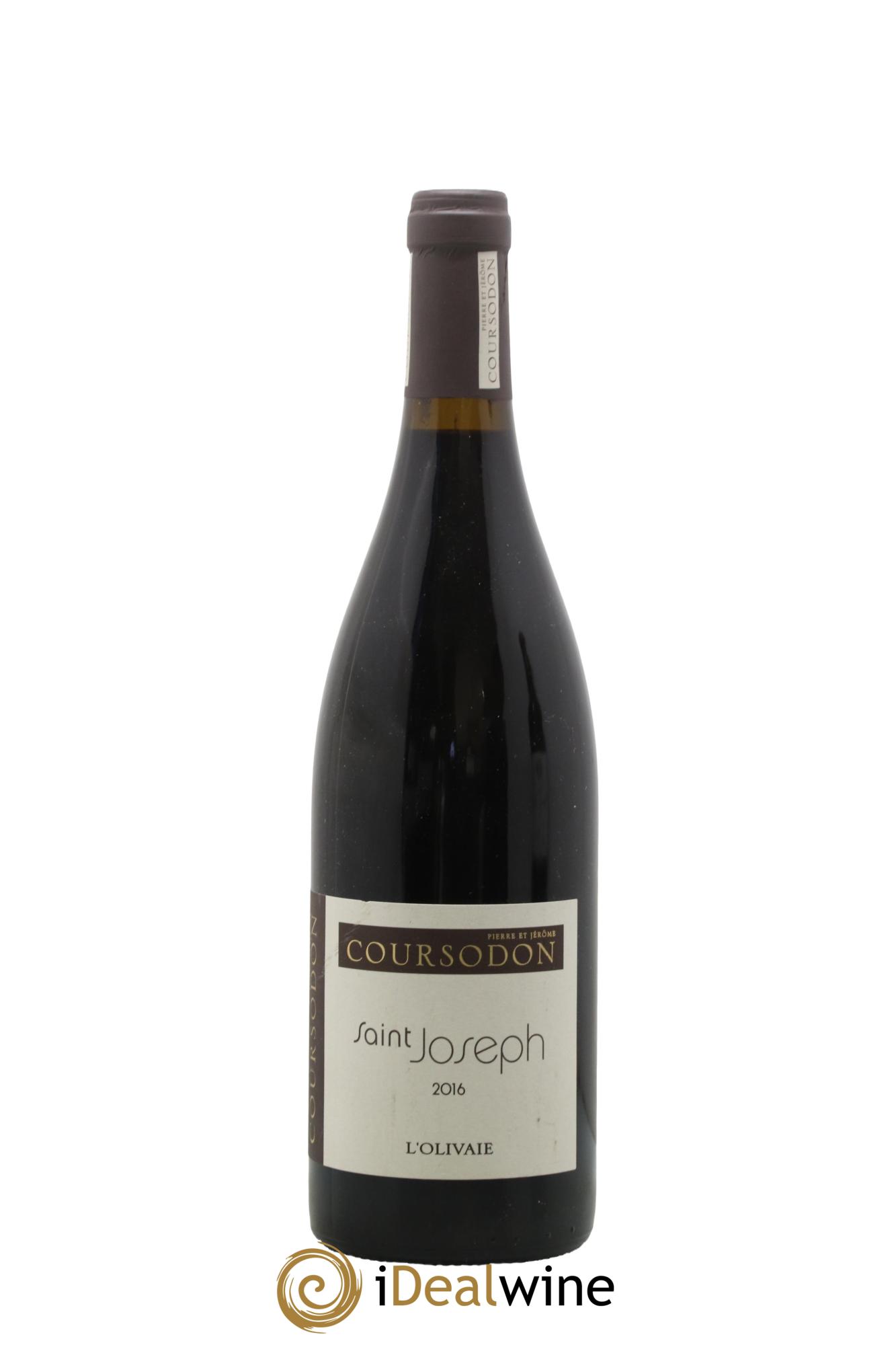 Saint-Joseph L'Olivaie Pierre et Jérôme Coursodon 2016 - Lot de 1 bouteille - 0