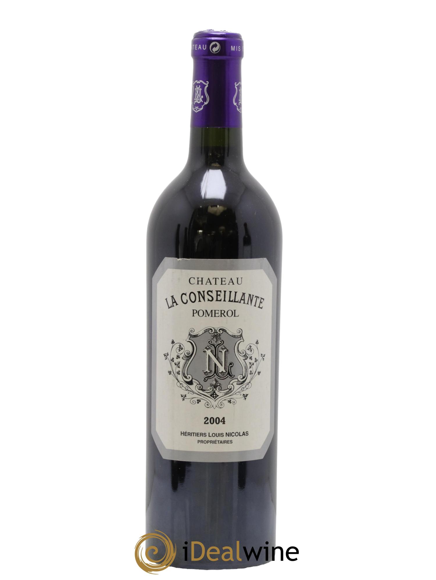 Château la Conseillante 2004 - Lot de 1 bouteille - 0