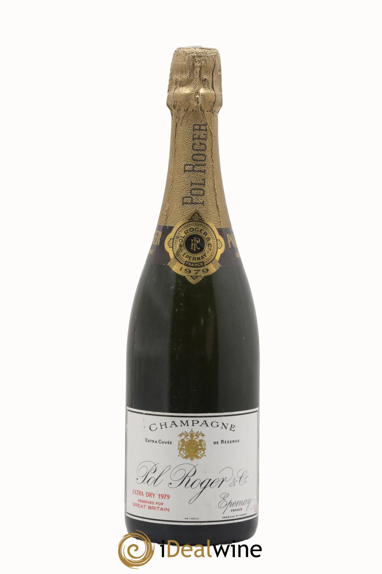 Extra Cuvée de Réserve Pol Roger 1979 - Lot of 1 bottle - 0