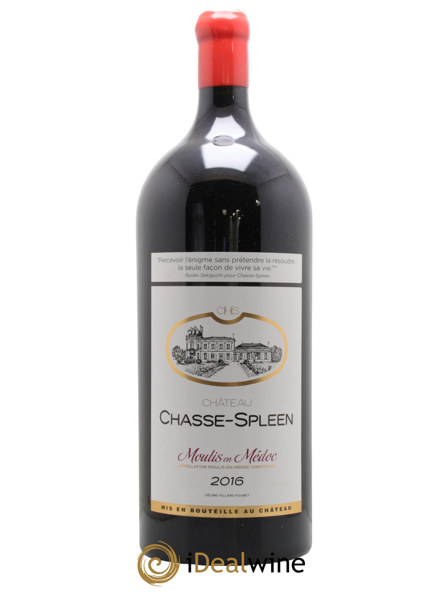 Château Chasse Spleen 2016 - Lot of 1 imperiale - 0