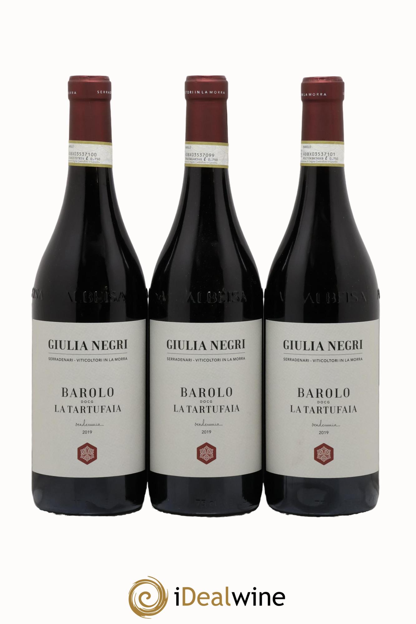 Barolo DOCG Giulia Negri La Tartufaia 2019 - Lot de 3 bouteilles - 0