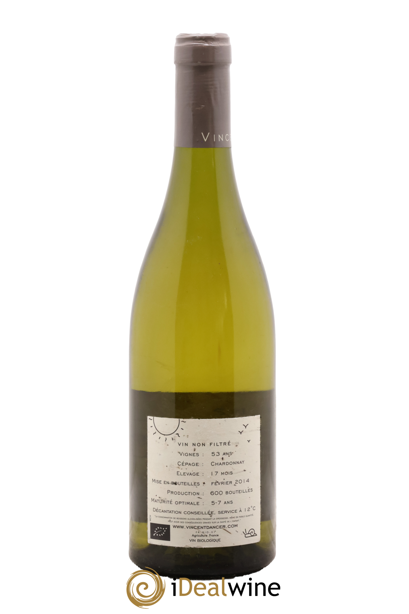 Meursault Les Grands Charrons Vincent Dancer 2012 - Posten von 1 Flasche - 1