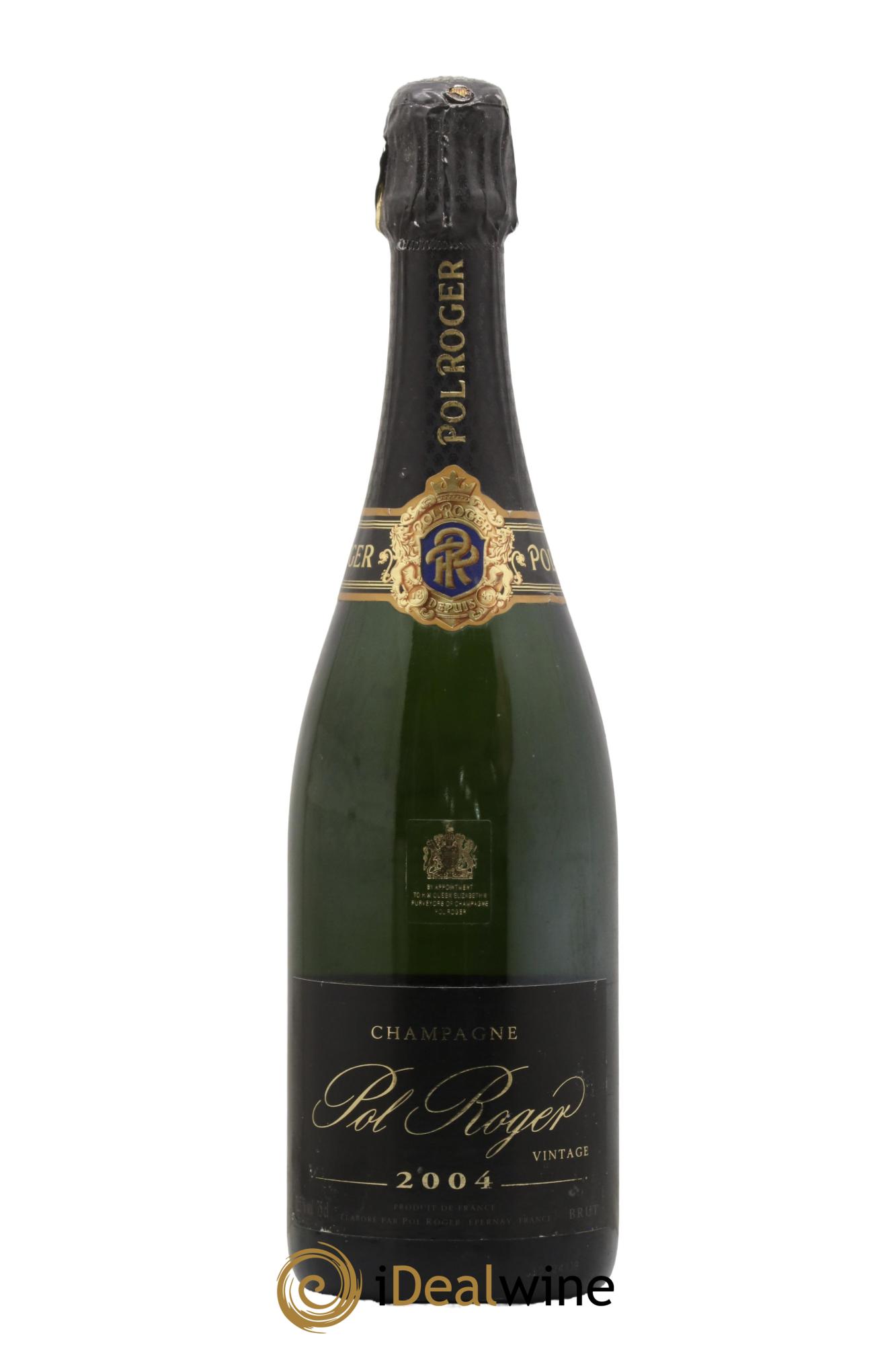 Brut Vintage Pol Roger 2004 - Lot de 1 bouteille - 0