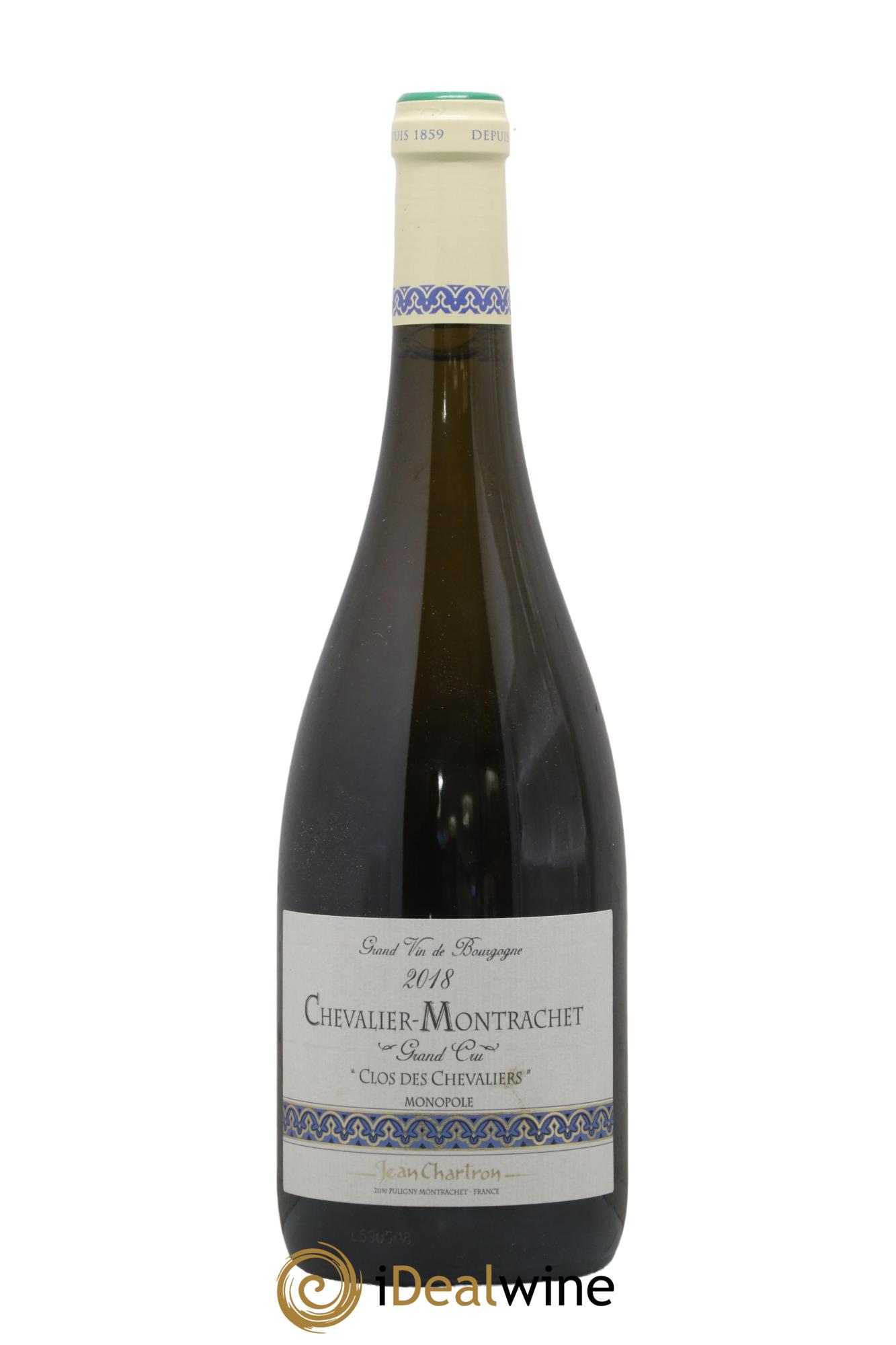 Chevalier-Montrachet Grand Cru Clos des Chevaliers Jean Chartron (Domaine) 2018 - Lot de 1 bouteille - 0