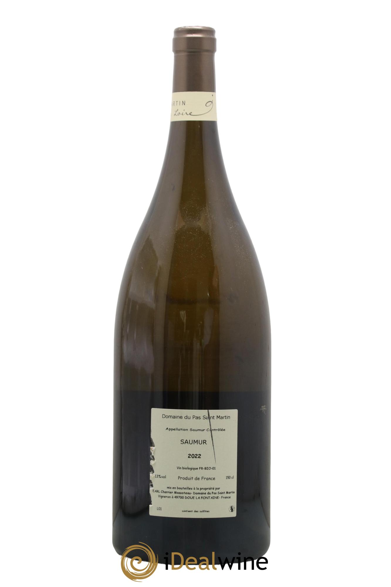 Saumur Domaine du Pas Saint Martin Jurrassique 2022 - Lot de 1 magnum - 1