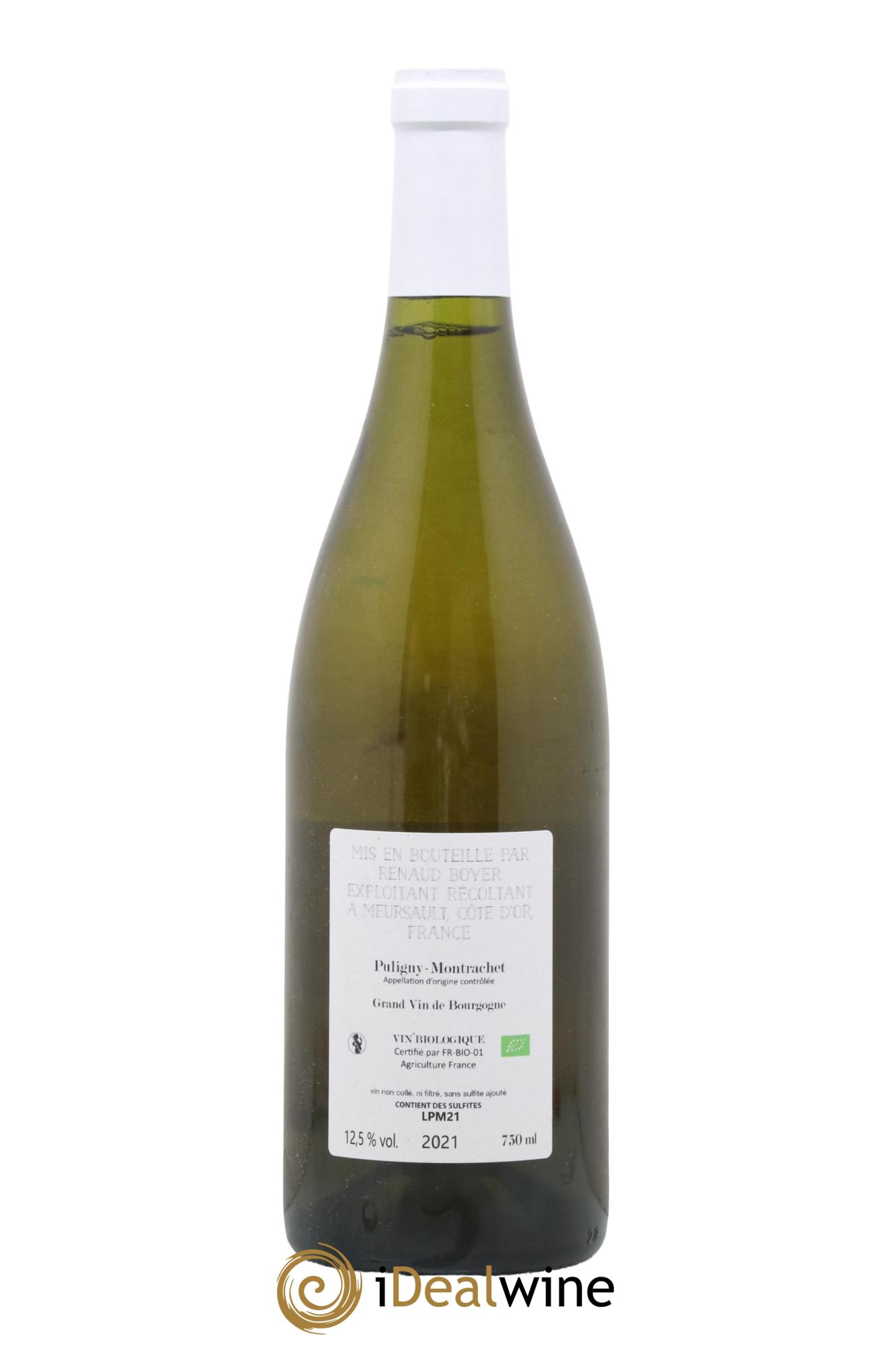 Puligny-Montrachet Les Reuchaux Renaud Boyer 2021 - Posten von 1 Flasche - 1
