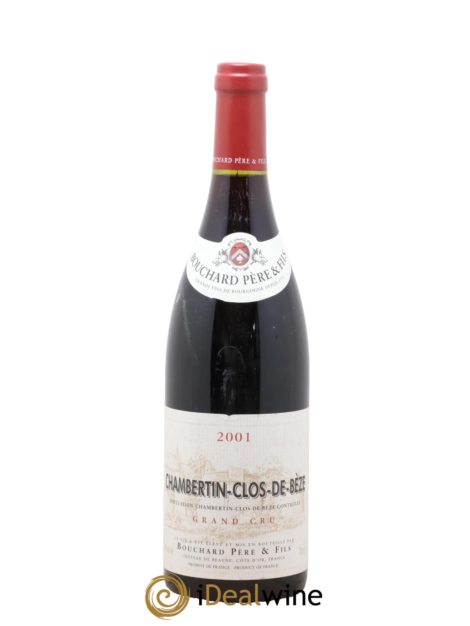 Chambertin Clos de Bèze Grand Cru Bouchard Père & Fils 2001 - Lot of 1 bottle - 0