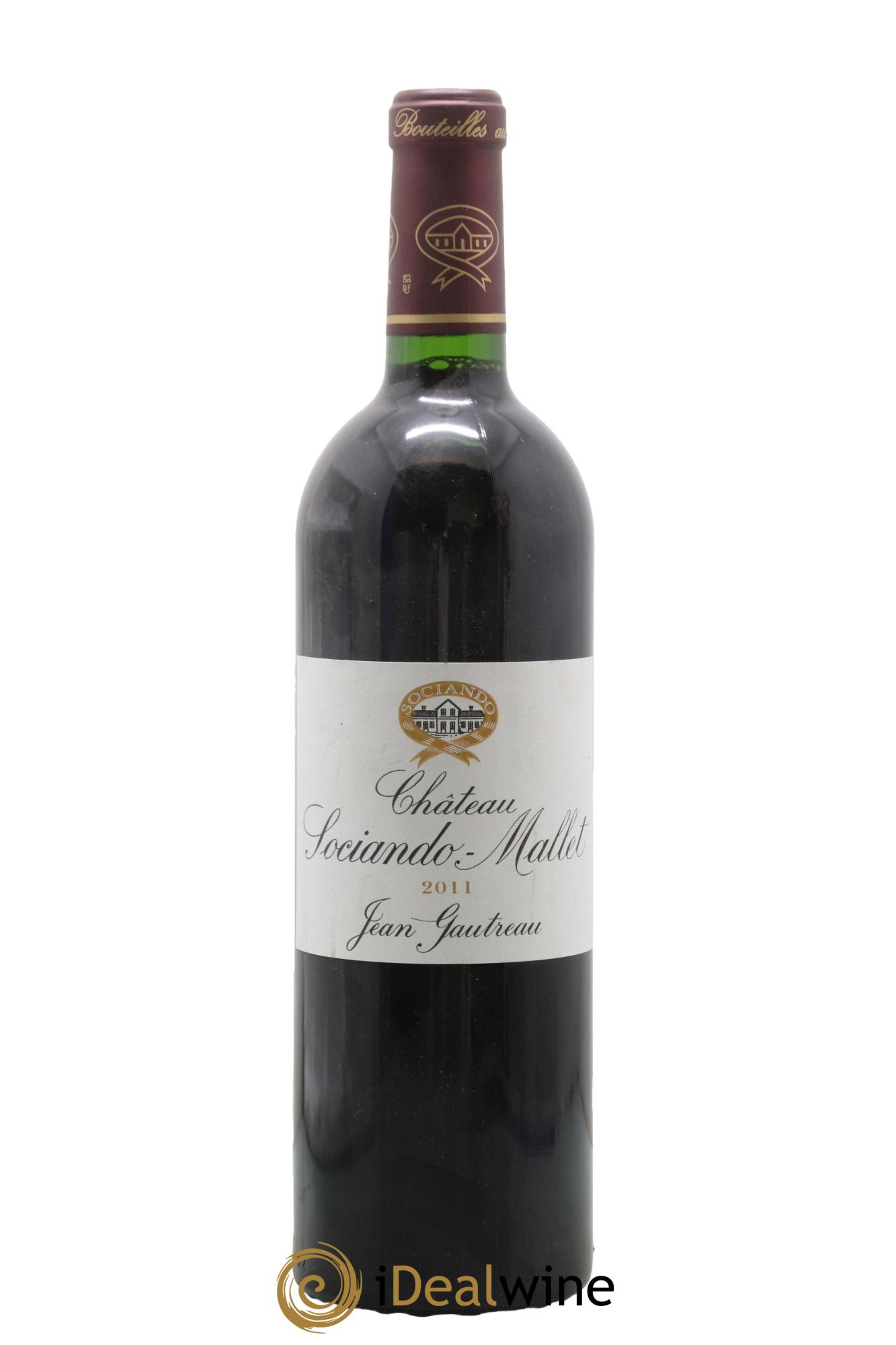 Château Sociando Mallet 2011 - Posten von 1 Flasche - 0